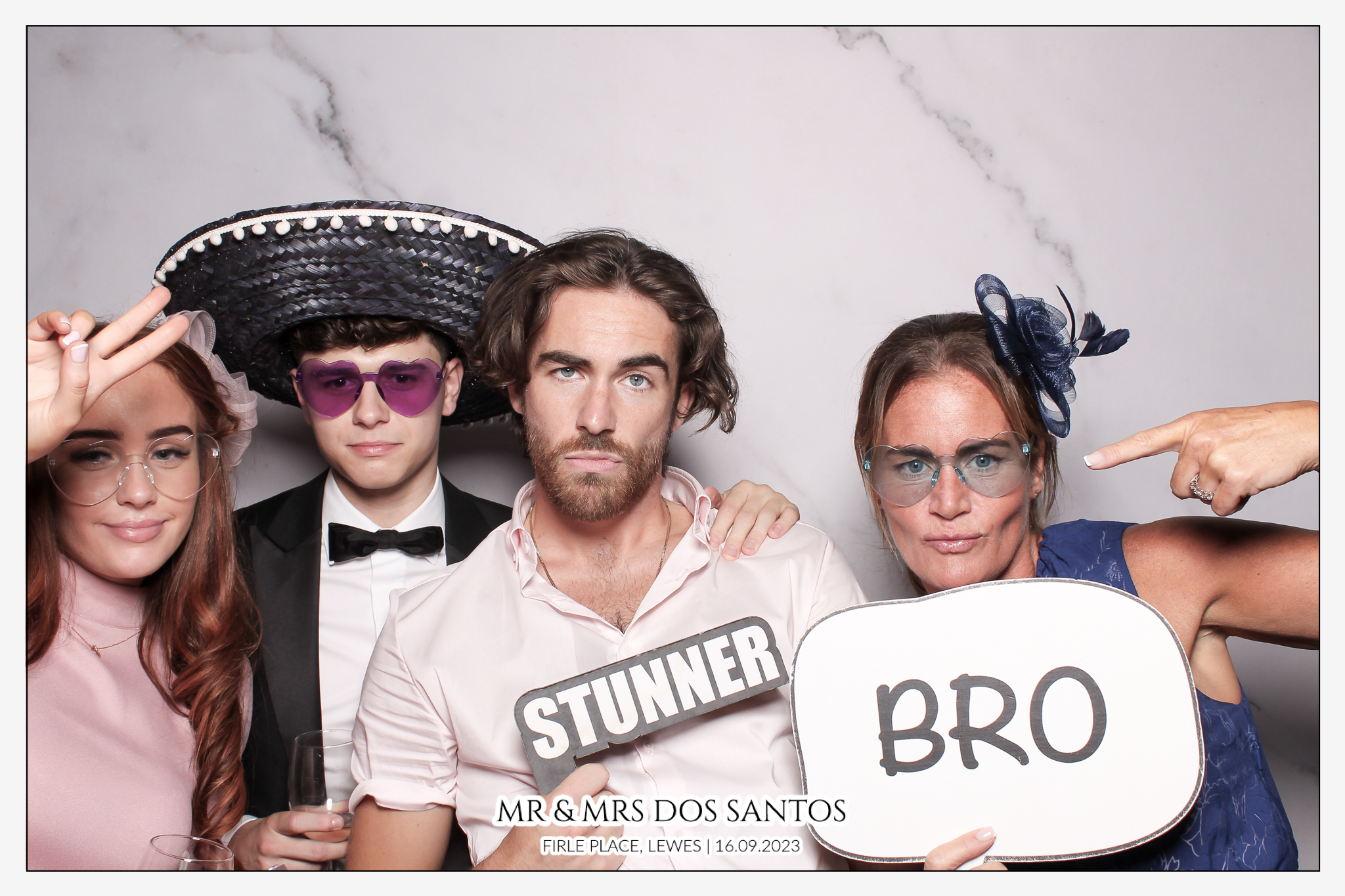 Ben & Chloe Wedding - Classic Open Booth | View more photos from the event at gallery.freshbooths.com/u/FreshBooths/Ben-Chloe-Wedding-Classic-Open-Booth
