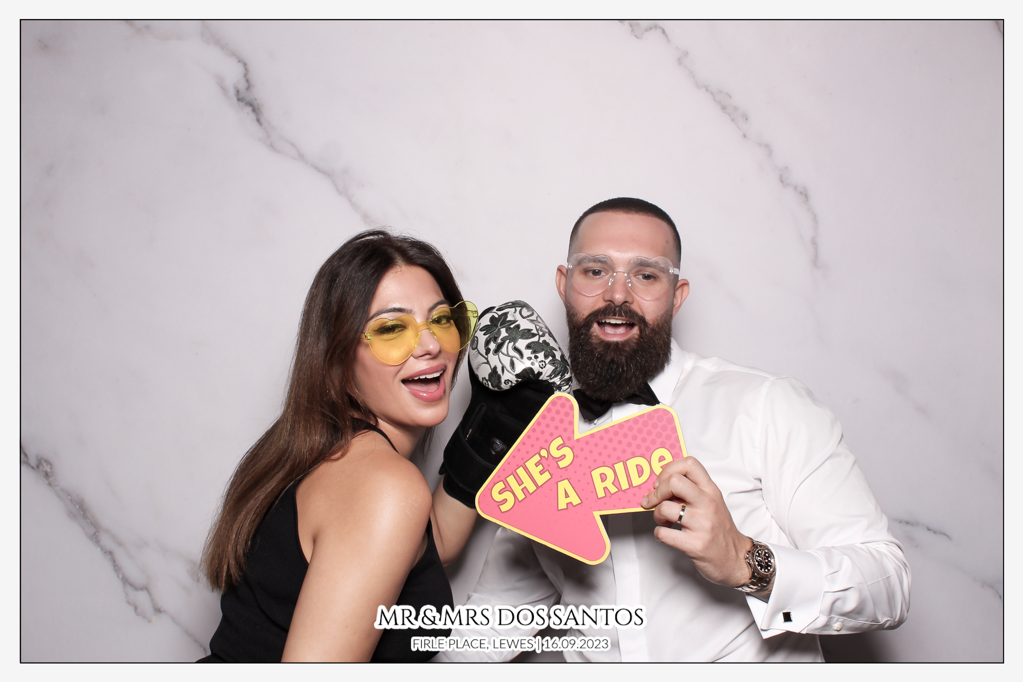 Ben & Chloe Wedding - Classic Open Booth | View more photos from the event at gallery.freshbooths.com/u/FreshBooths/Ben-Chloe-Wedding-Classic-Open-Booth