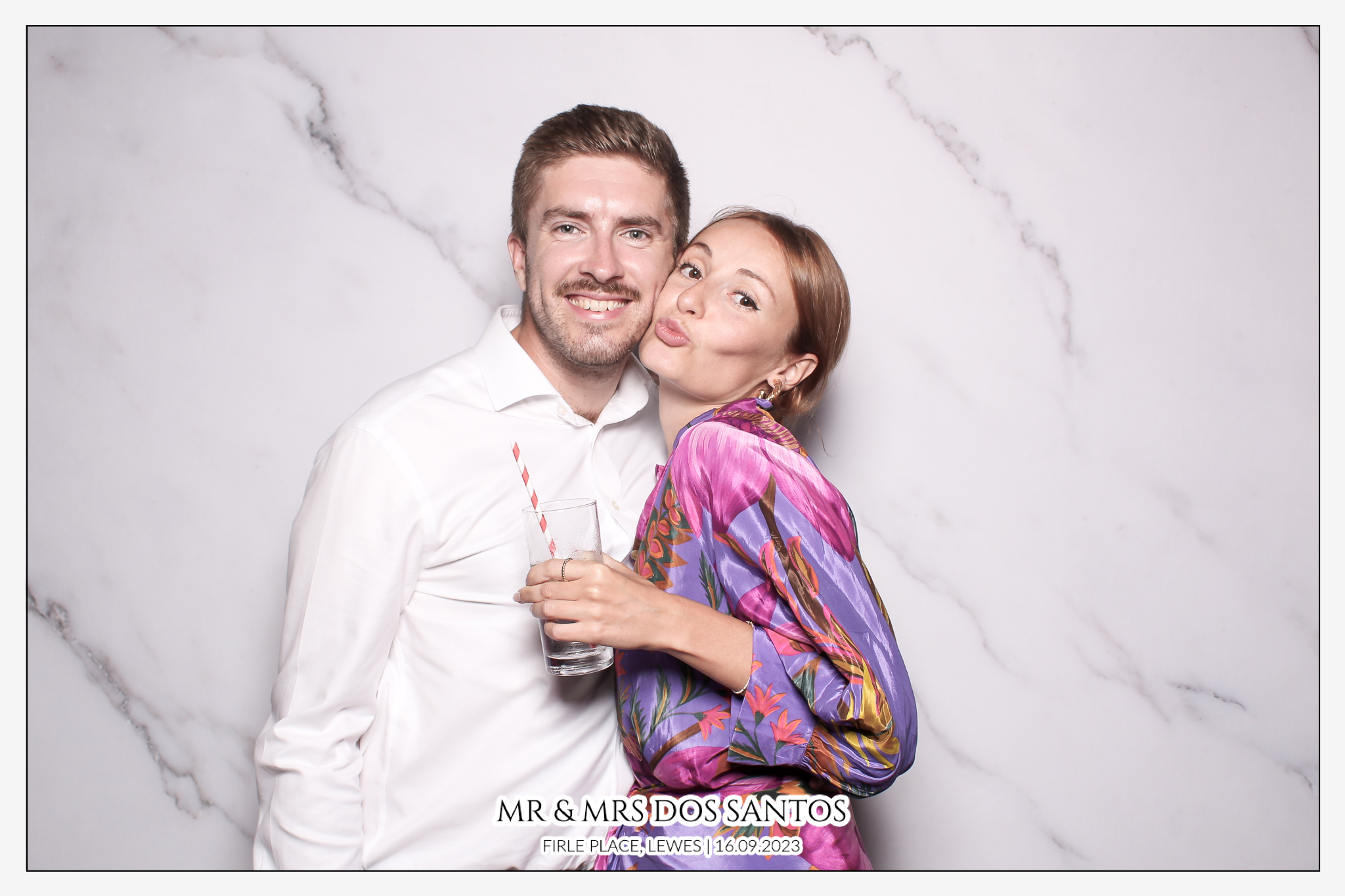 Ben & Chloe Wedding - Classic Open Booth | View more photos from the event at gallery.freshbooths.com/u/FreshBooths/Ben-Chloe-Wedding-Classic-Open-Booth