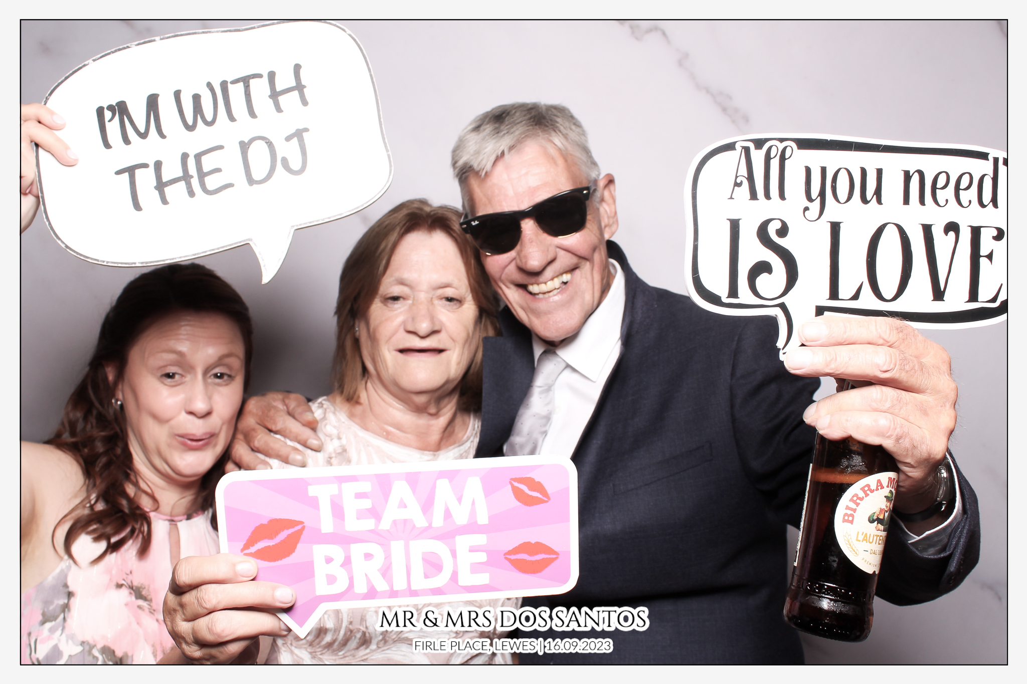 Ben & Chloe Wedding - Classic Open Booth | View more photos from the event at gallery.freshbooths.com/u/FreshBooths/Ben-Chloe-Wedding-Classic-Open-Booth