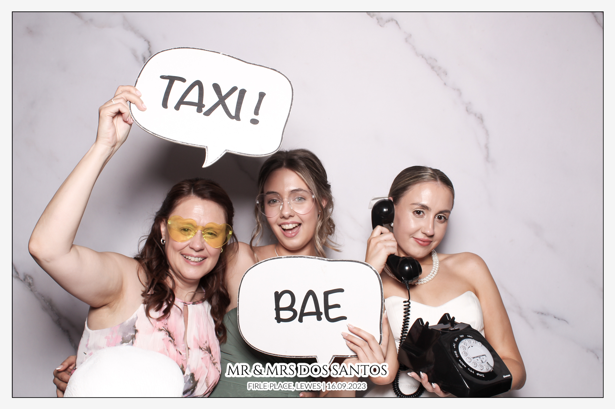 Ben & Chloe Wedding - Classic Open Booth | View more photos from the event at gallery.freshbooths.com/u/FreshBooths/Ben-Chloe-Wedding-Classic-Open-Booth