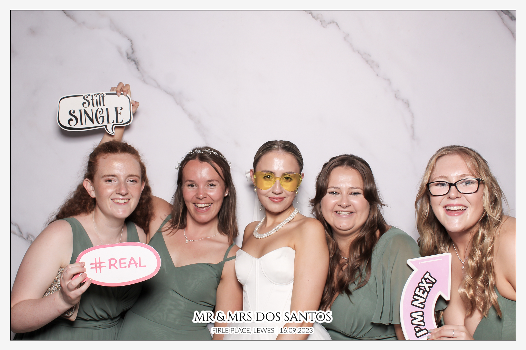 Ben & Chloe Wedding - Classic Open Booth | View more photos from the event at gallery.freshbooths.com/u/FreshBooths/Ben-Chloe-Wedding-Classic-Open-Booth