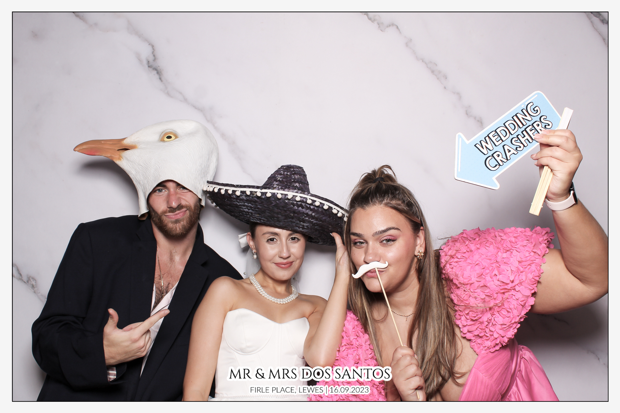 Ben & Chloe Wedding - Classic Open Booth | View more photos from the event at gallery.freshbooths.com/u/FreshBooths/Ben-Chloe-Wedding-Classic-Open-Booth