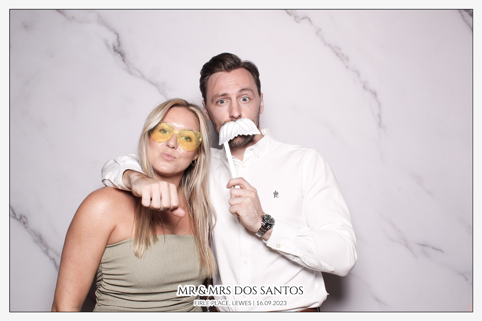Ben & Chloe Wedding - Classic Open Booth | View more photos from the event at gallery.freshbooths.com/u/FreshBooths/Ben-Chloe-Wedding-Classic-Open-Booth