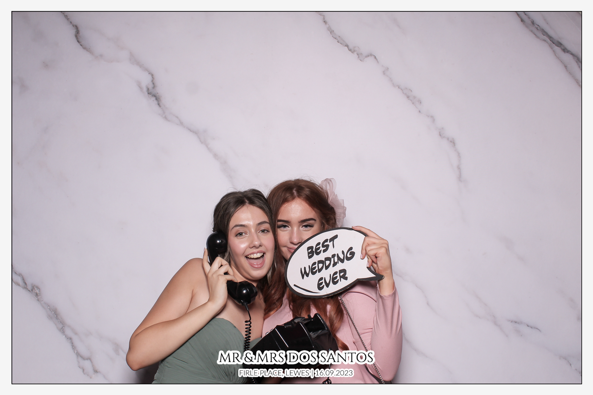 Ben & Chloe Wedding - Classic Open Booth | View more photos from the event at gallery.freshbooths.com/u/FreshBooths/Ben-Chloe-Wedding-Classic-Open-Booth
