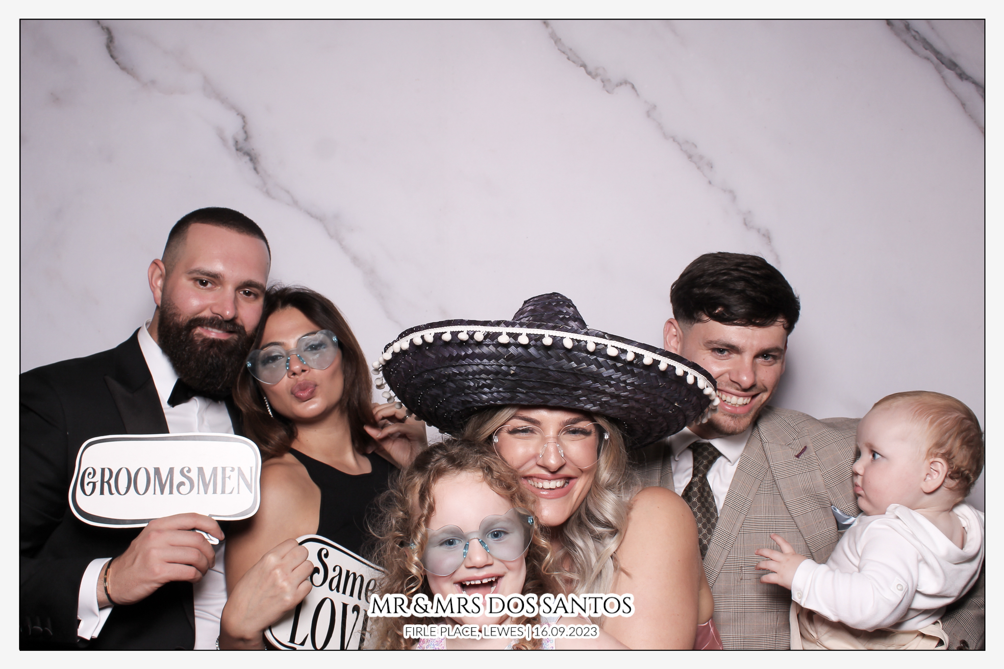 Ben & Chloe Wedding - Classic Open Booth | View more photos from the event at gallery.freshbooths.com/u/FreshBooths/Ben-Chloe-Wedding-Classic-Open-Booth