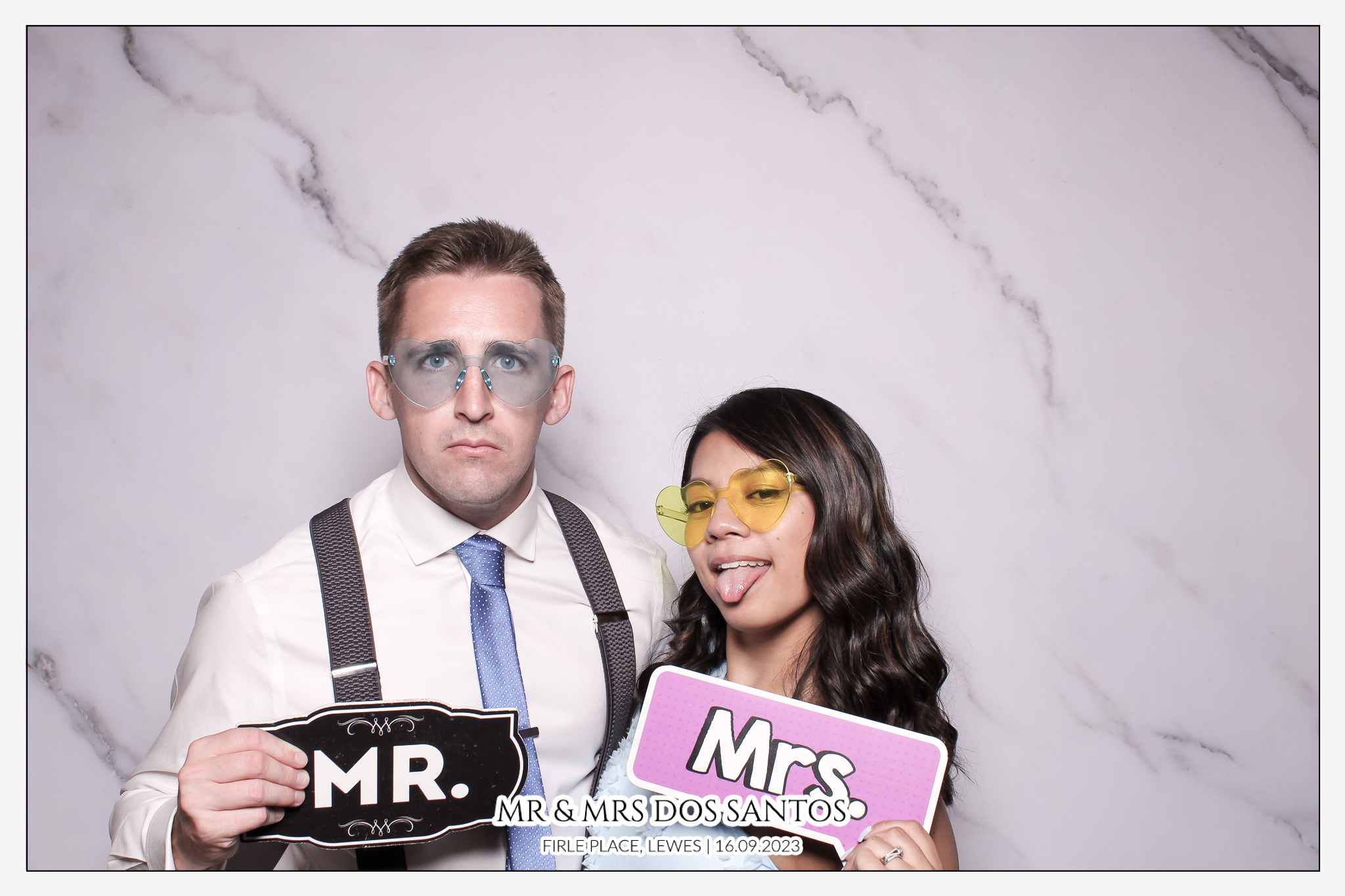 Ben & Chloe Wedding - Classic Open Booth | View more photos from the event at gallery.freshbooths.com/u/FreshBooths/Ben-Chloe-Wedding-Classic-Open-Booth