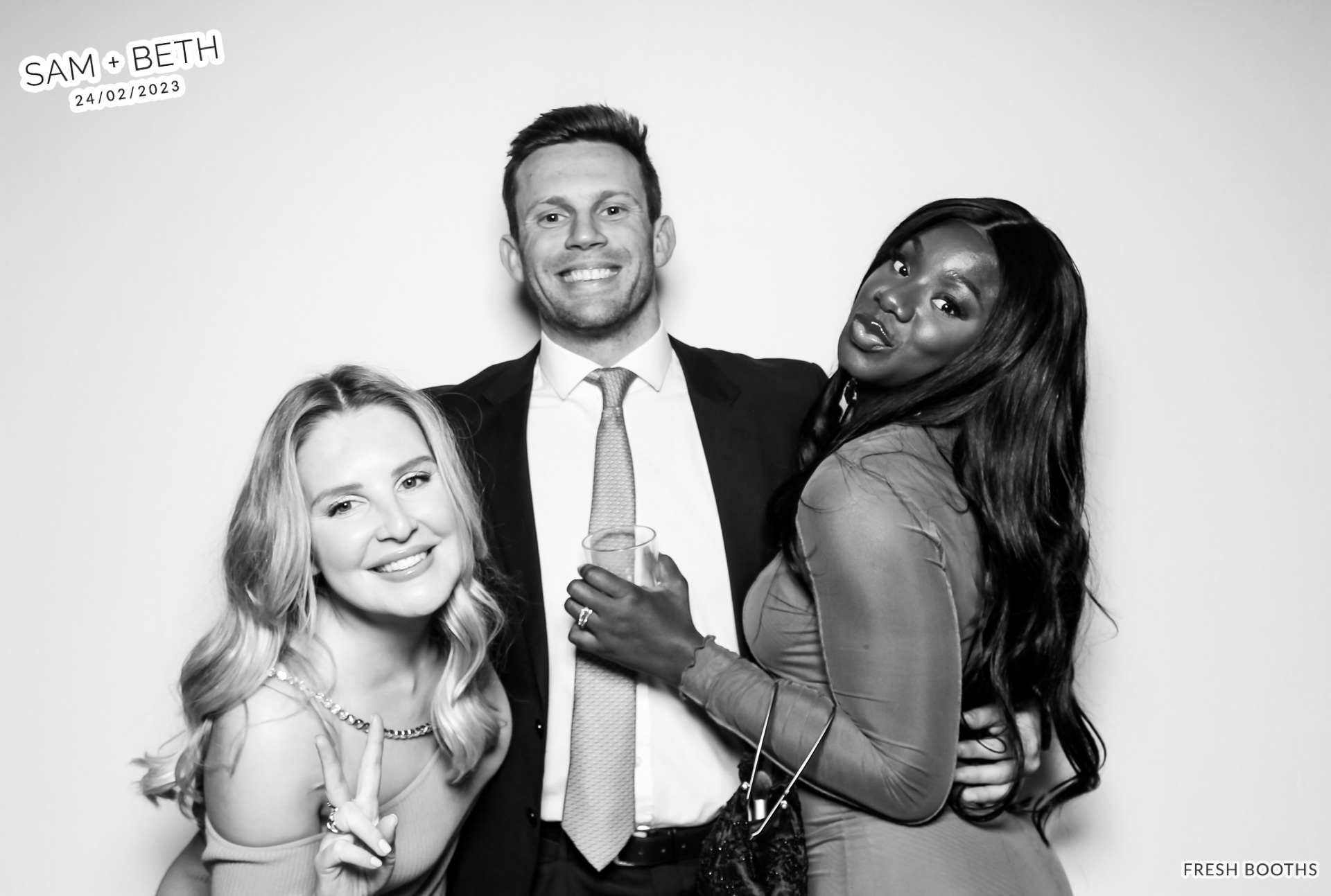 Beth & Sam - Kardashian Booth | View more photos from the event at gallery.freshbooths.com/u/FreshBooths/Beth-Sam-Kardashian-Booth