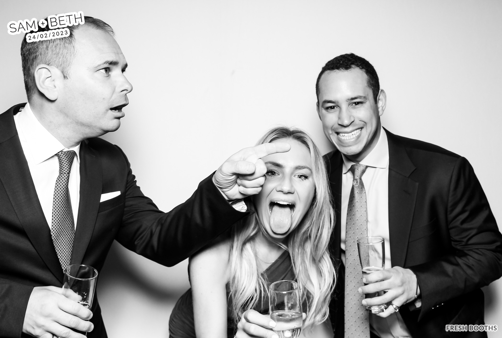 Beth & Sam - Kardashian Booth | View more photos from the event at gallery.freshbooths.com/u/FreshBooths/Beth-Sam-Kardashian-Booth