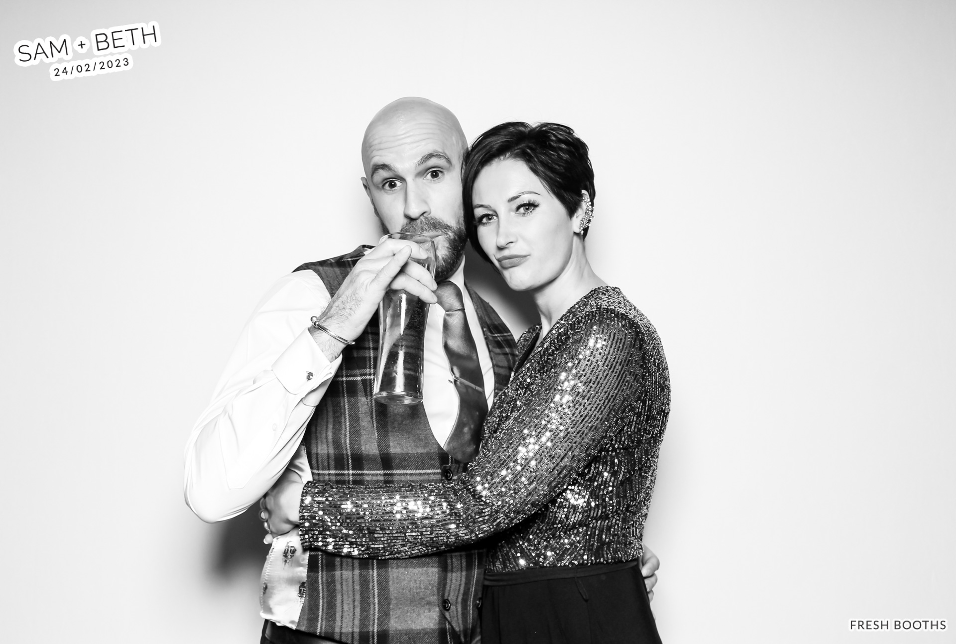 Beth & Sam - Kardashian Booth | View more photos from the event at gallery.freshbooths.com/u/FreshBooths/Beth-Sam-Kardashian-Booth