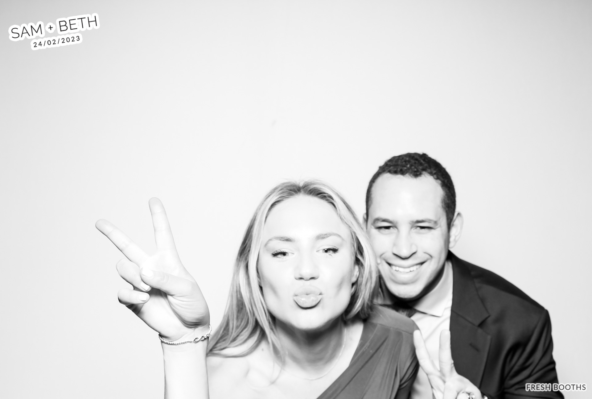 Beth & Sam - Kardashian Booth | View more photos from the event at gallery.freshbooths.com/u/FreshBooths/Beth-Sam-Kardashian-Booth