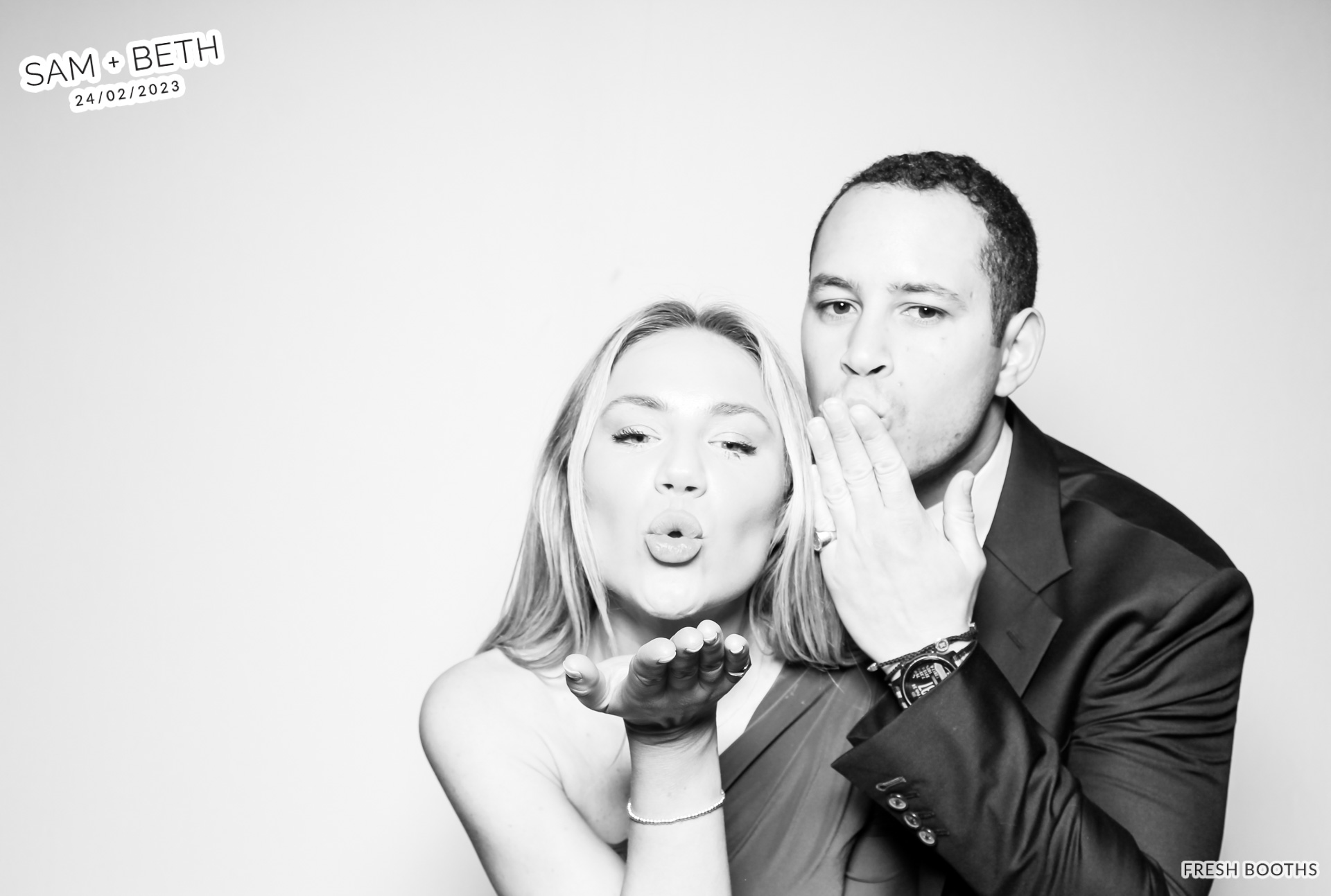 Beth & Sam - Kardashian Booth | View more photos from the event at gallery.freshbooths.com/u/FreshBooths/Beth-Sam-Kardashian-Booth