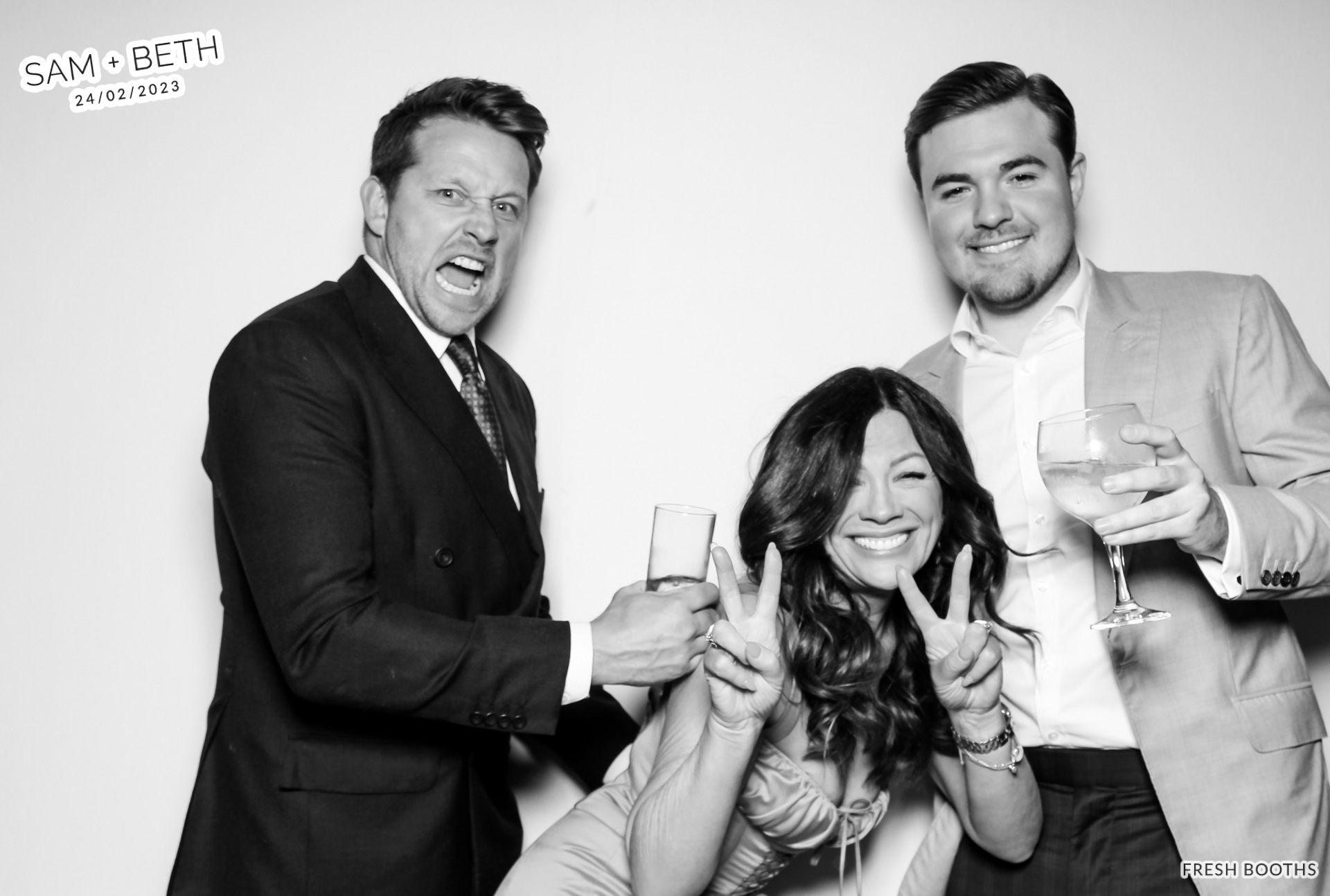 Beth & Sam - Kardashian Booth | View more photos from the event at gallery.freshbooths.com/u/FreshBooths/Beth-Sam-Kardashian-Booth