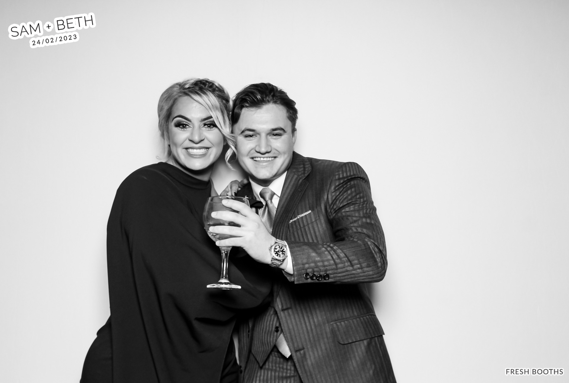 Beth & Sam - Kardashian Booth | View more photos from the event at gallery.freshbooths.com/u/FreshBooths/Beth-Sam-Kardashian-Booth