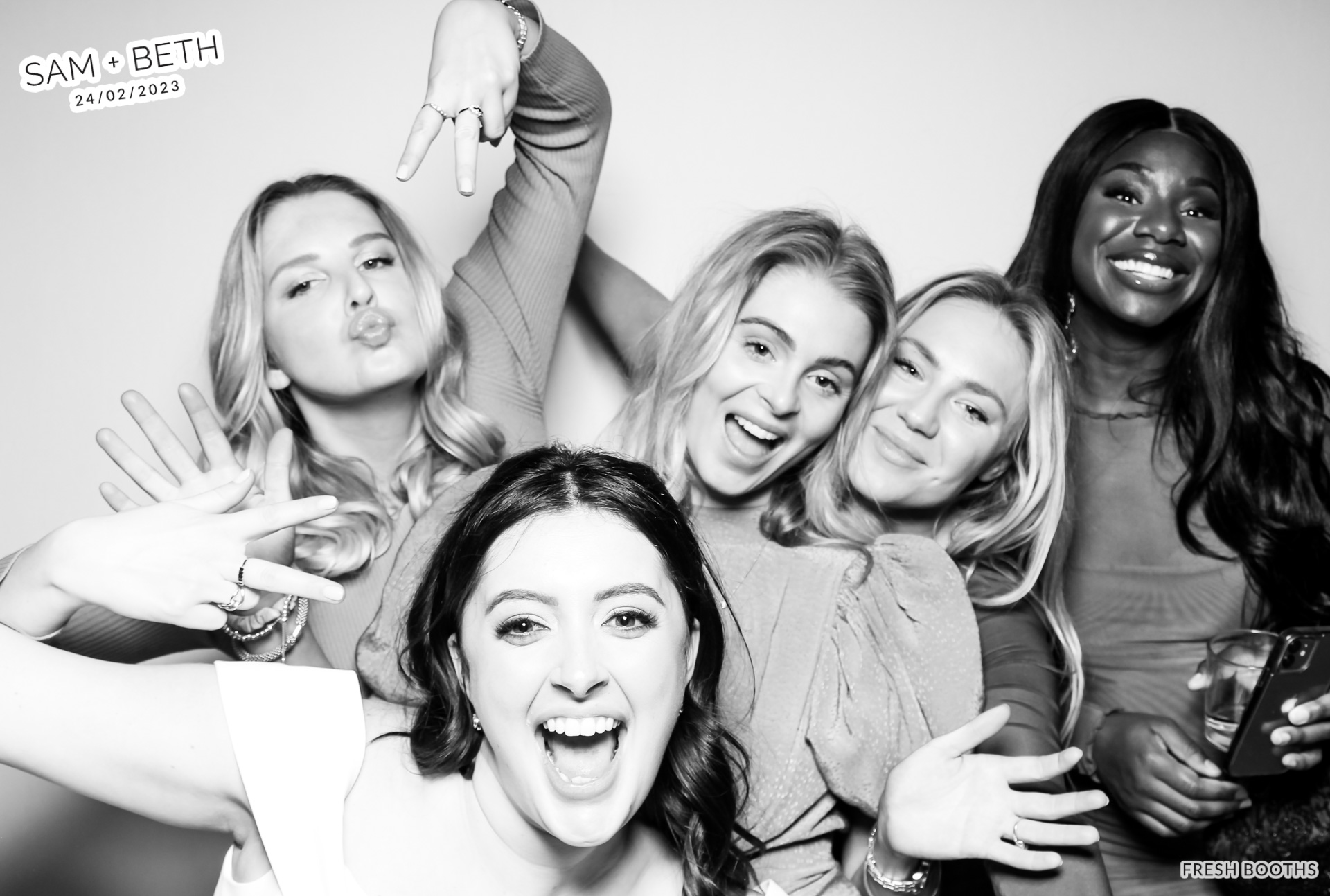 Beth & Sam - Kardashian Booth | View more photos from the event at gallery.freshbooths.com/u/FreshBooths/Beth-Sam-Kardashian-Booth