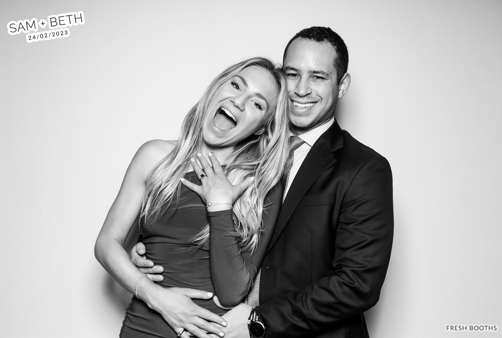 Beth & Sam - Kardashian Booth | View more photos from the event at gallery.freshbooths.com/u/FreshBooths/Beth-Sam-Kardashian-Booth