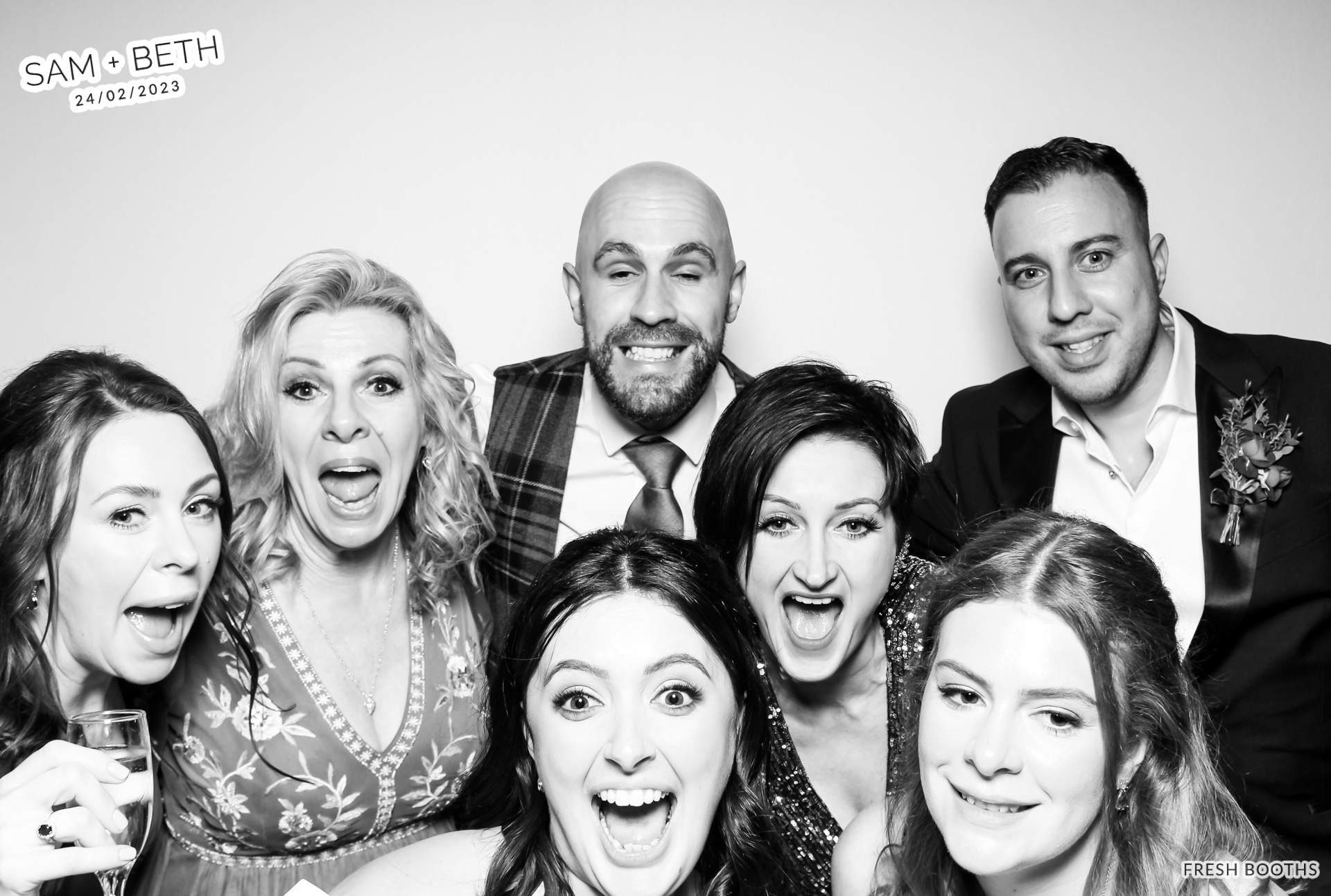 Beth & Sam - Kardashian Booth | View more photos from the event at gallery.freshbooths.com/u/FreshBooths/Beth-Sam-Kardashian-Booth
