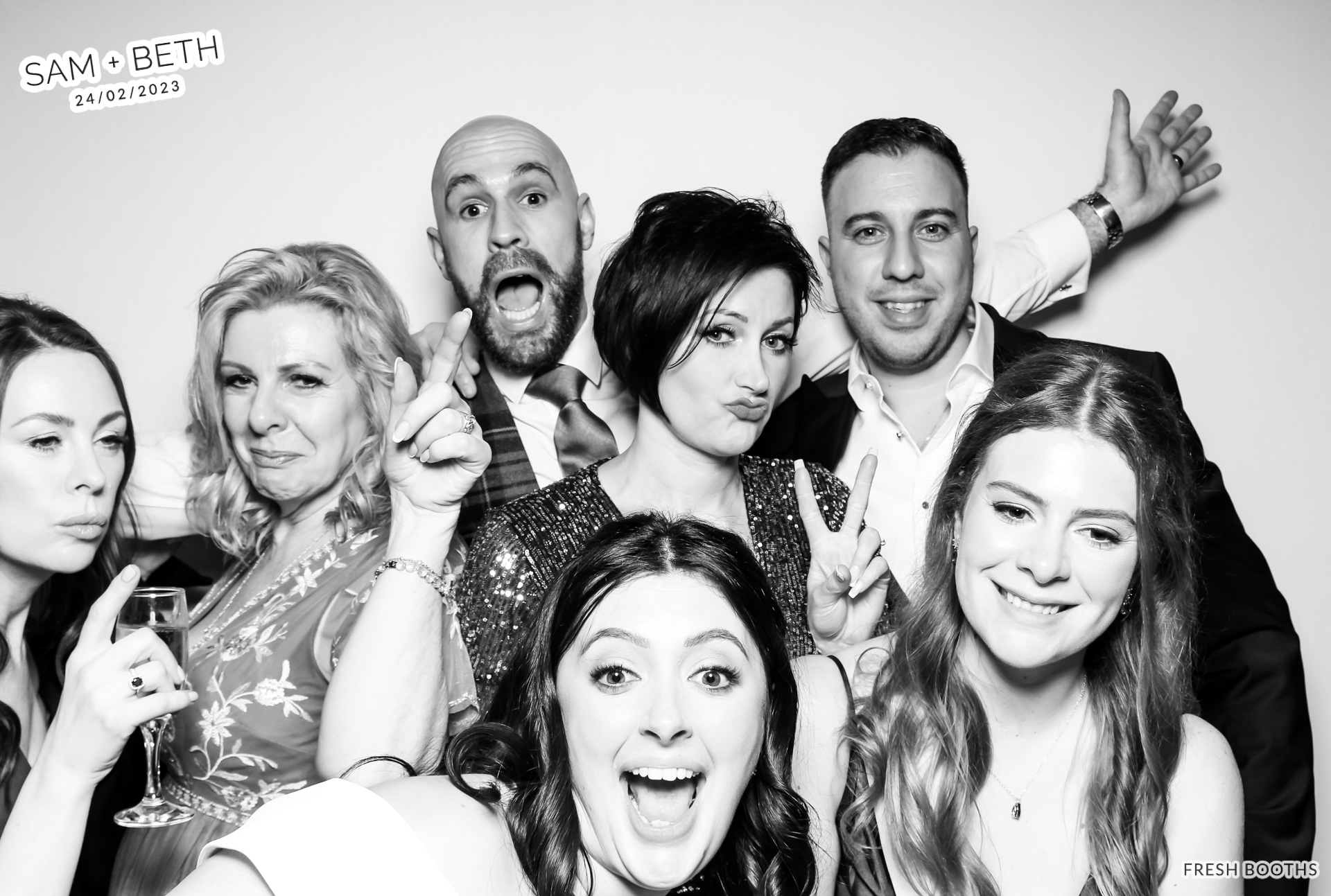 Beth & Sam - Kardashian Booth | View more photos from the event at gallery.freshbooths.com/u/FreshBooths/Beth-Sam-Kardashian-Booth