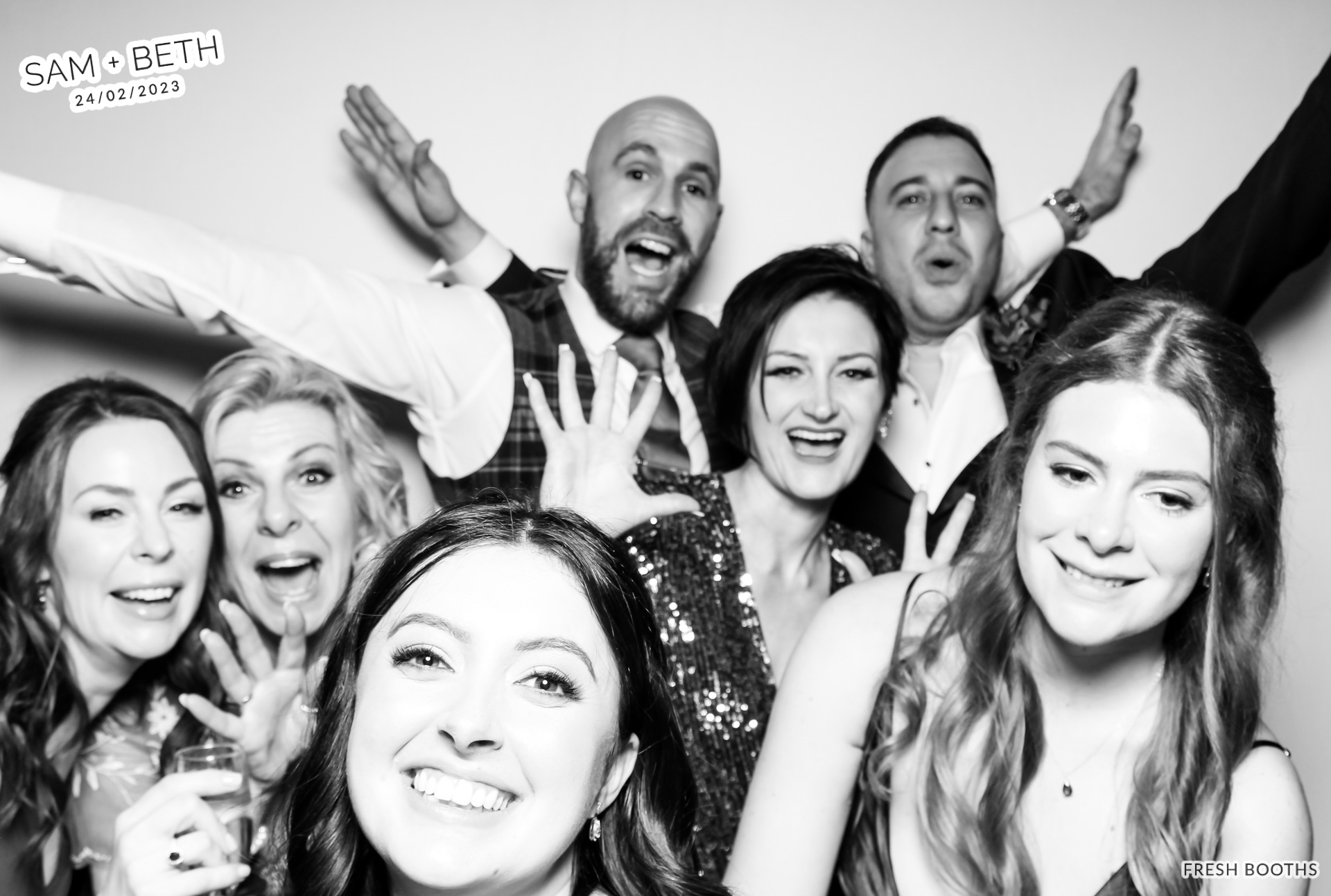 Beth & Sam - Kardashian Booth | View more photos from the event at gallery.freshbooths.com/u/FreshBooths/Beth-Sam-Kardashian-Booth