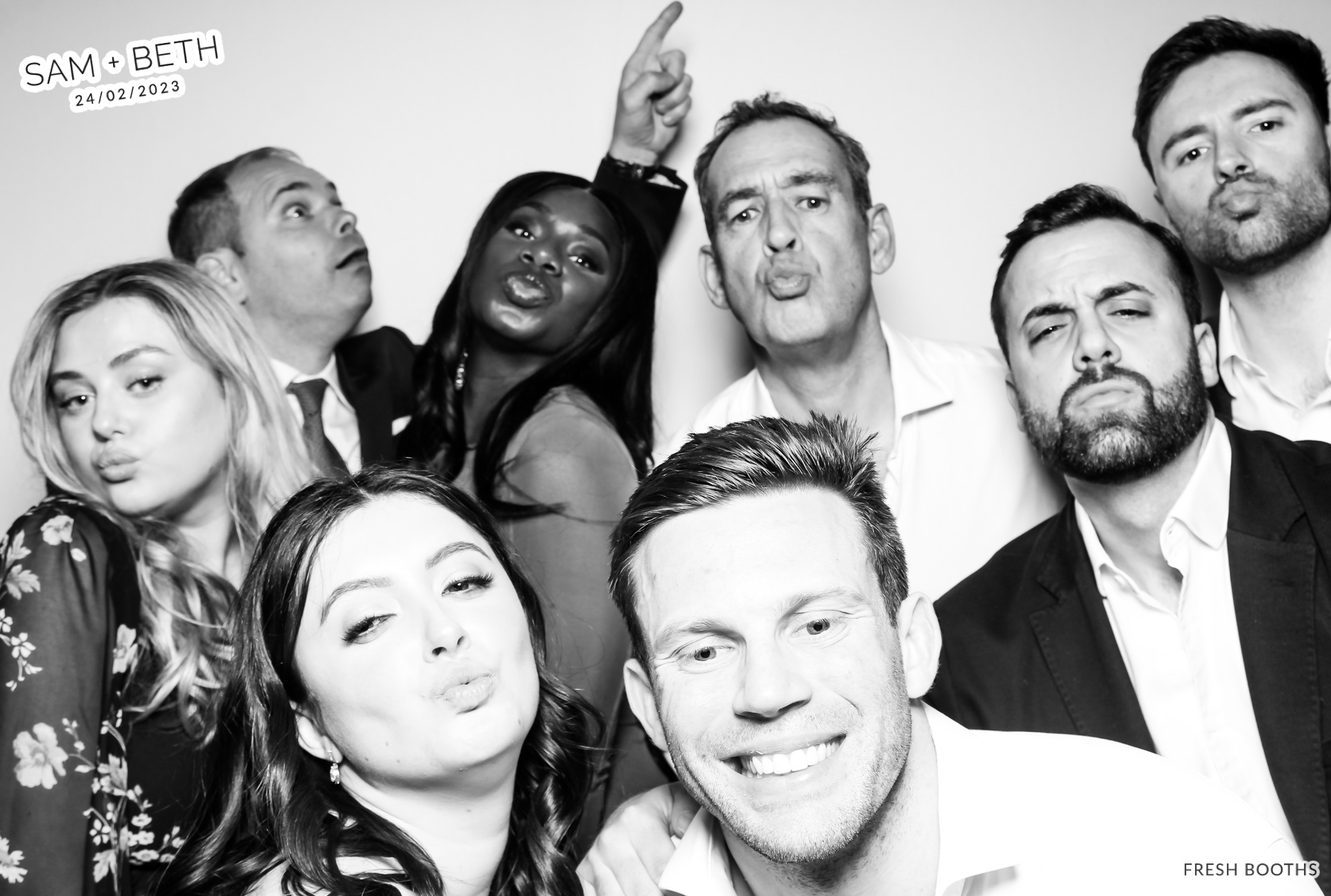 Beth & Sam - Kardashian Booth | View more photos from the event at gallery.freshbooths.com/u/FreshBooths/Beth-Sam-Kardashian-Booth