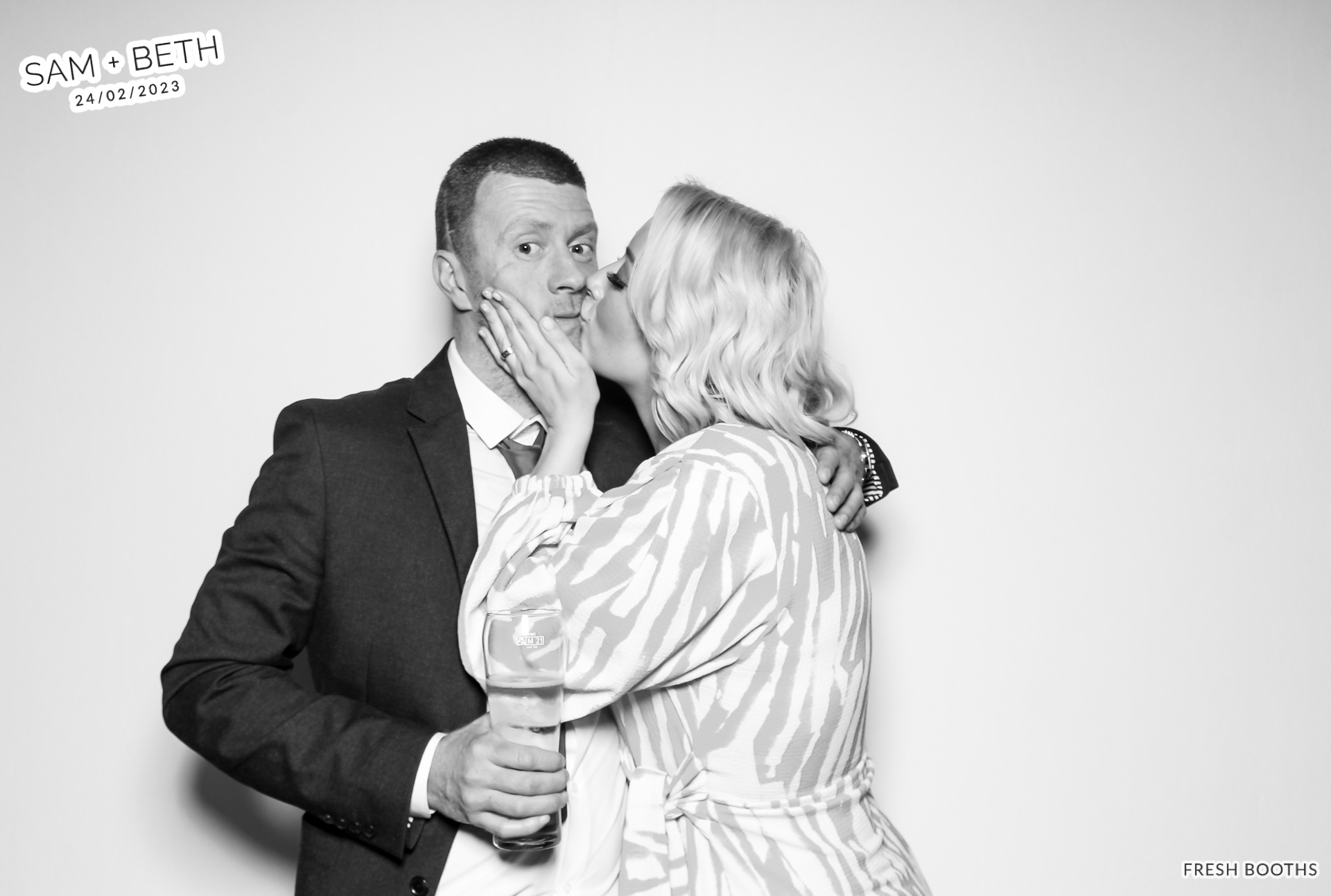 Beth & Sam - Kardashian Booth | View more photos from the event at gallery.freshbooths.com/u/FreshBooths/Beth-Sam-Kardashian-Booth