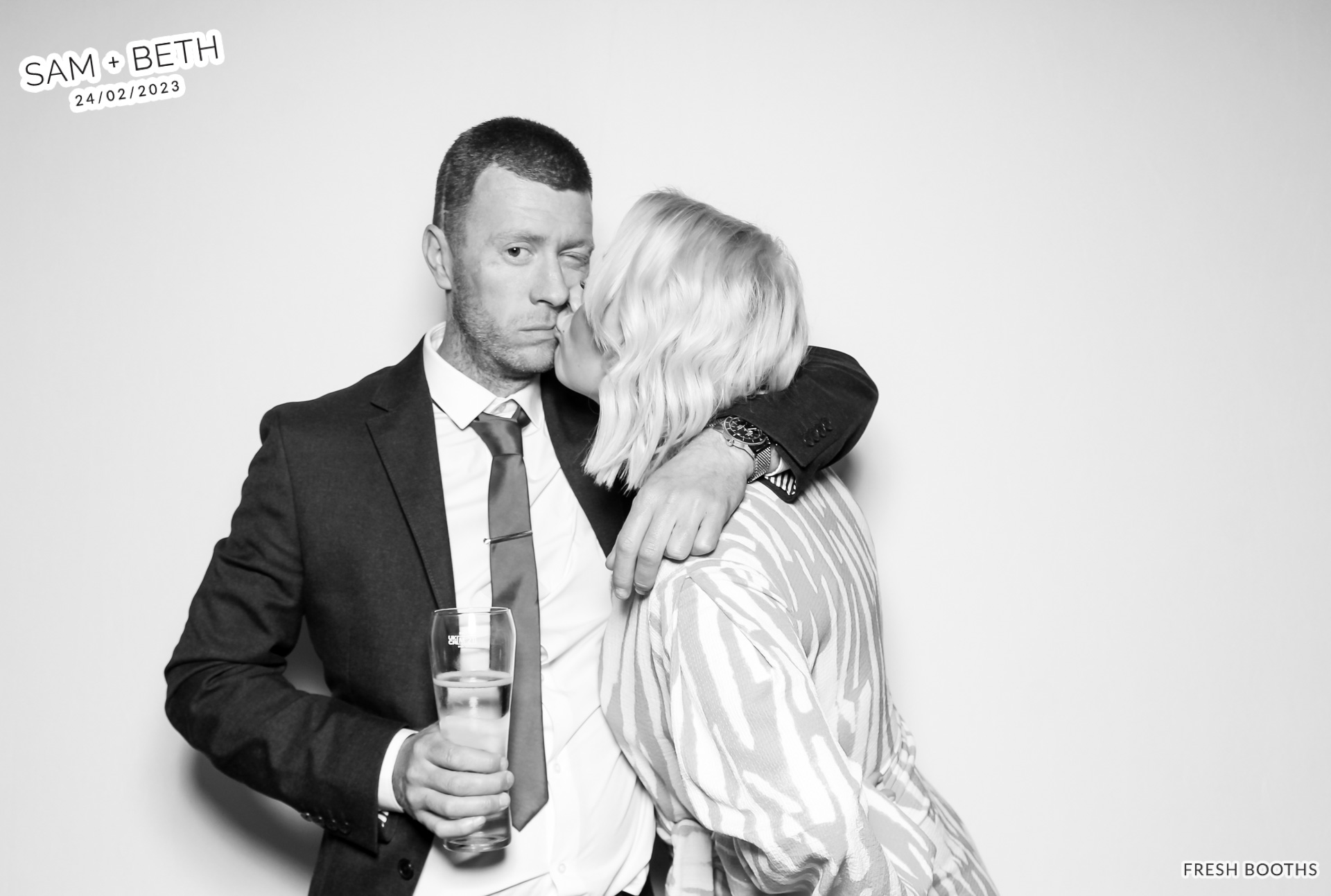 Beth & Sam - Kardashian Booth | View more photos from the event at gallery.freshbooths.com/u/FreshBooths/Beth-Sam-Kardashian-Booth