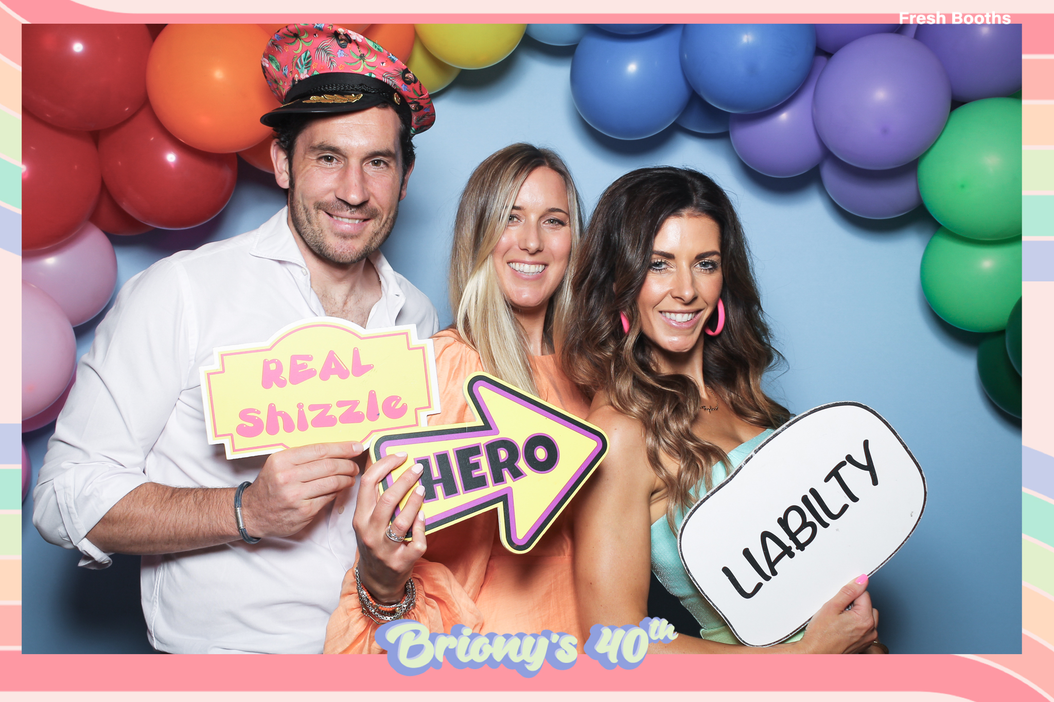 Briony 40th - Classic Open Booth | View more photos from the event at gallery.freshbooths.com/u/FreshBooths/Briony-40th-Classic-Open-Booth