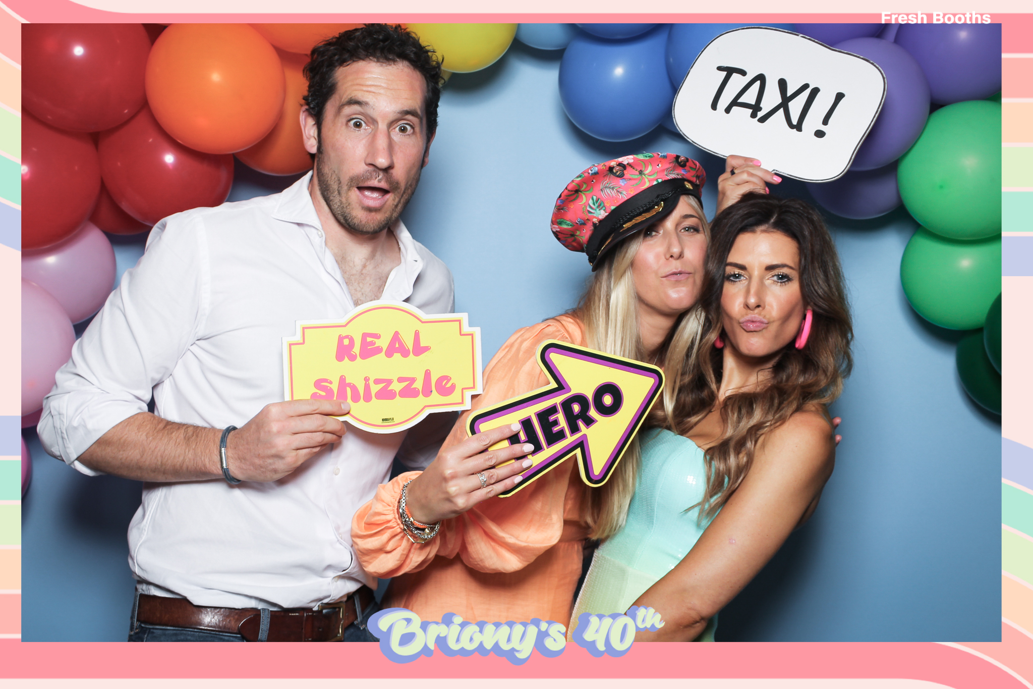 Briony 40th - Classic Open Booth | View more photos from the event at gallery.freshbooths.com/u/FreshBooths/Briony-40th-Classic-Open-Booth