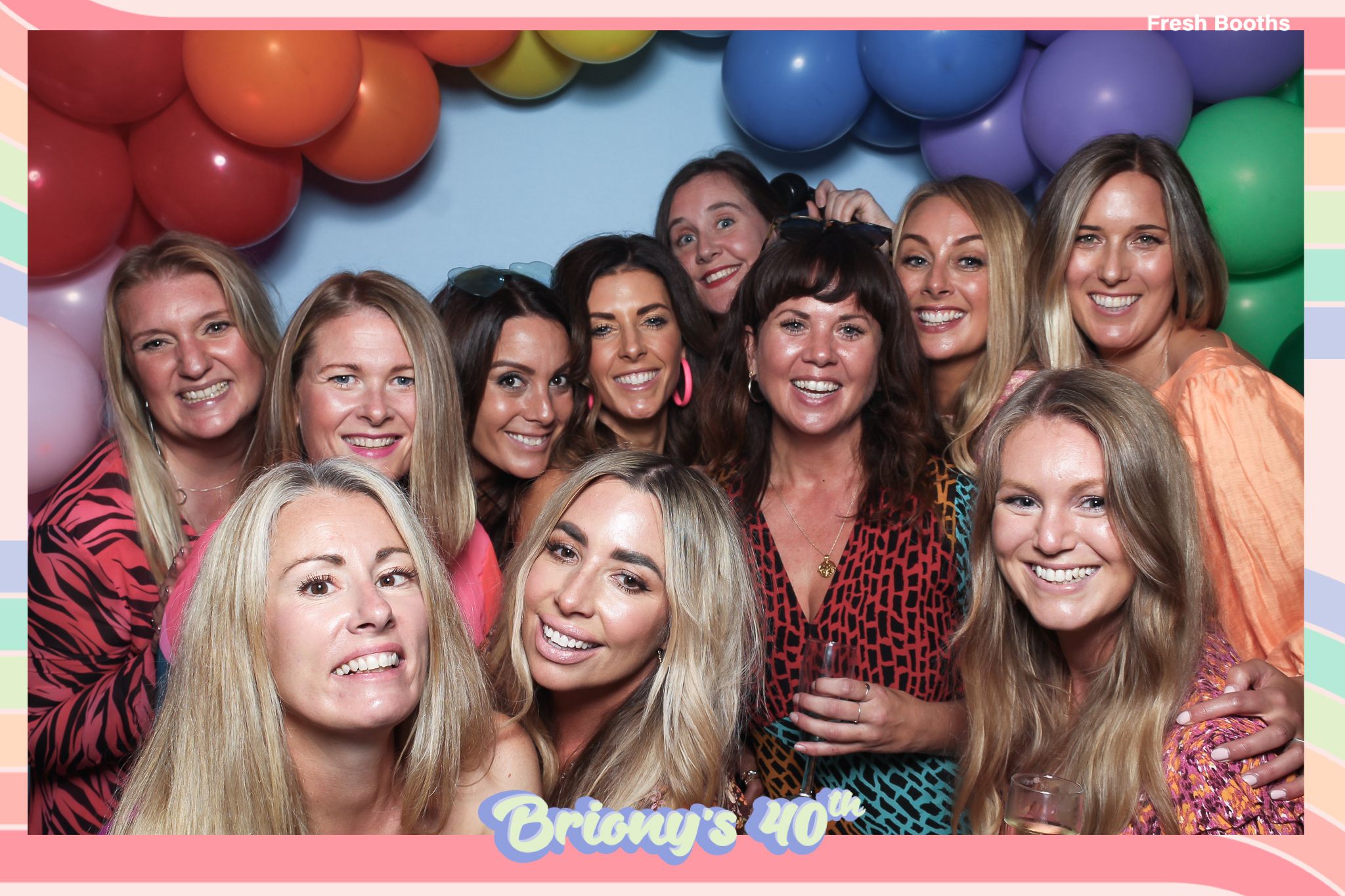 Briony 40th - Classic Open Booth | View more photos from the event at gallery.freshbooths.com/u/FreshBooths/Briony-40th-Classic-Open-Booth