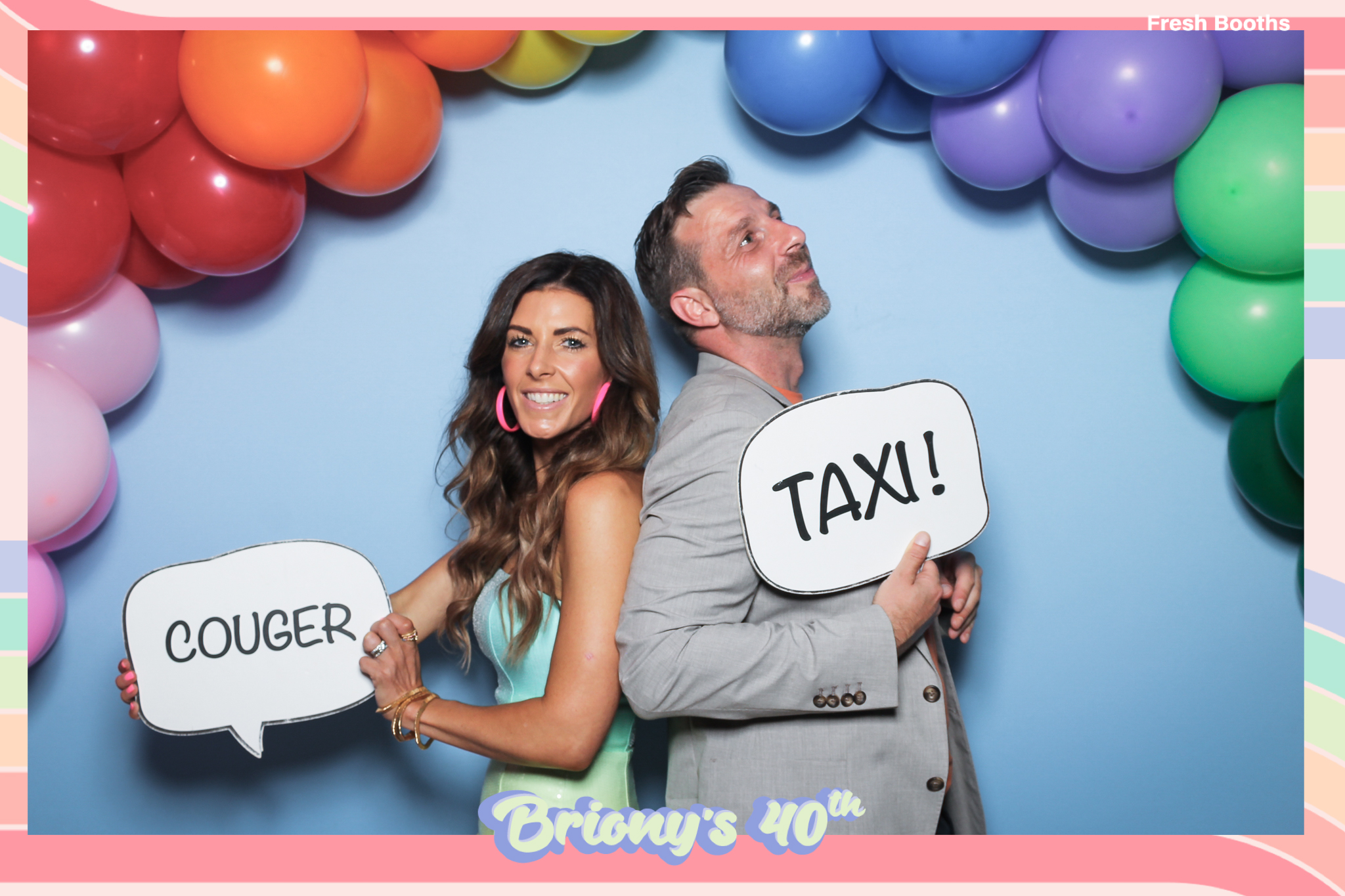 Briony 40th - Classic Open Booth | View more photos from the event at gallery.freshbooths.com/u/FreshBooths/Briony-40th-Classic-Open-Booth