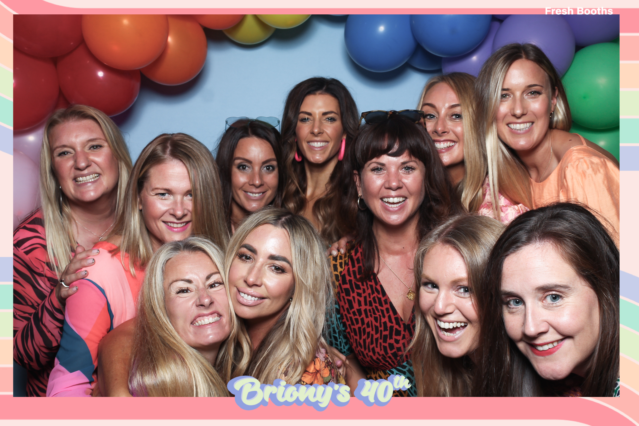 Briony 40th - Classic Open Booth | View more photos from the event at gallery.freshbooths.com/u/FreshBooths/Briony-40th-Classic-Open-Booth