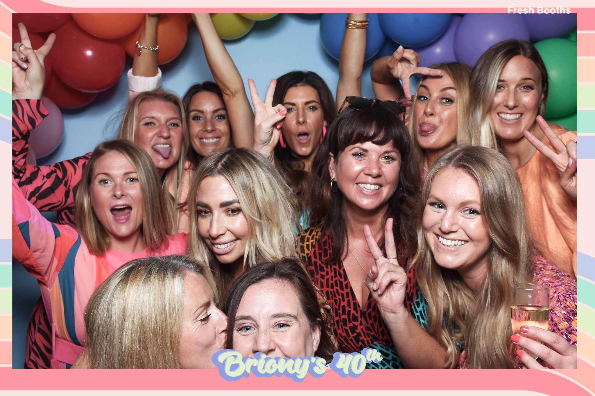Briony 40th - Classic Open Booth | View more photos from the event at gallery.freshbooths.com/u/FreshBooths/Briony-40th-Classic-Open-Booth