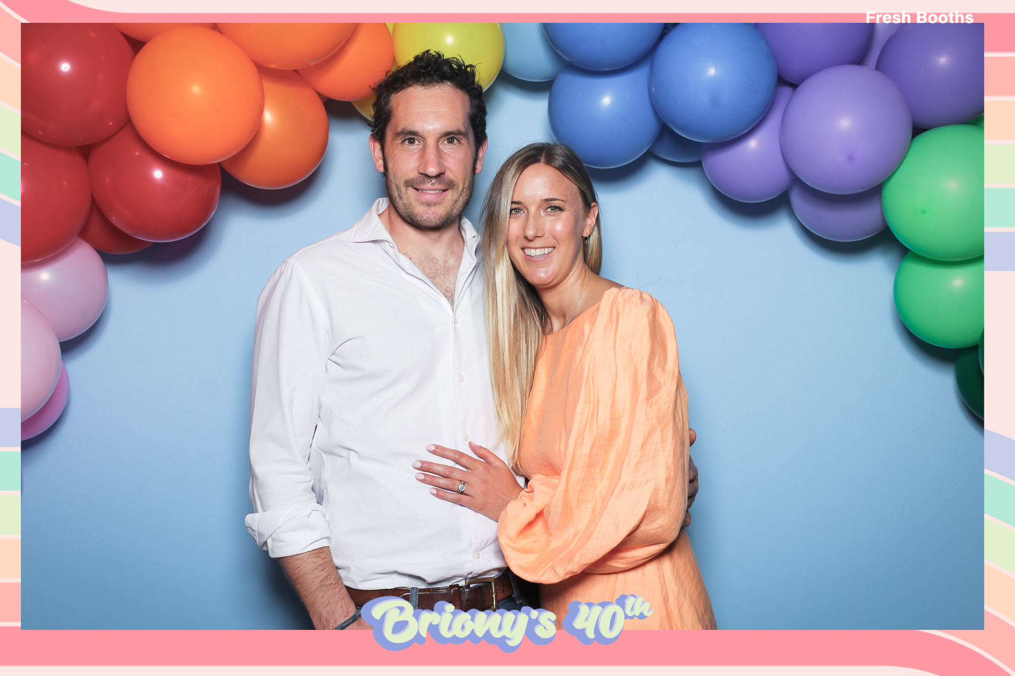 Briony 40th - Classic Open Booth | View more photos from the event at gallery.freshbooths.com/u/FreshBooths/Briony-40th-Classic-Open-Booth