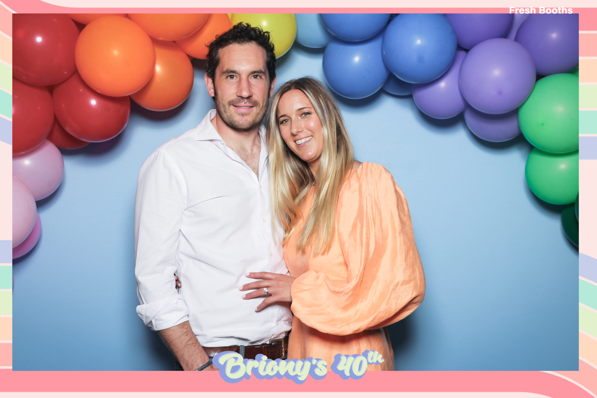 Briony 40th - Classic Open Booth | View more photos from the event at gallery.freshbooths.com/u/FreshBooths/Briony-40th-Classic-Open-Booth