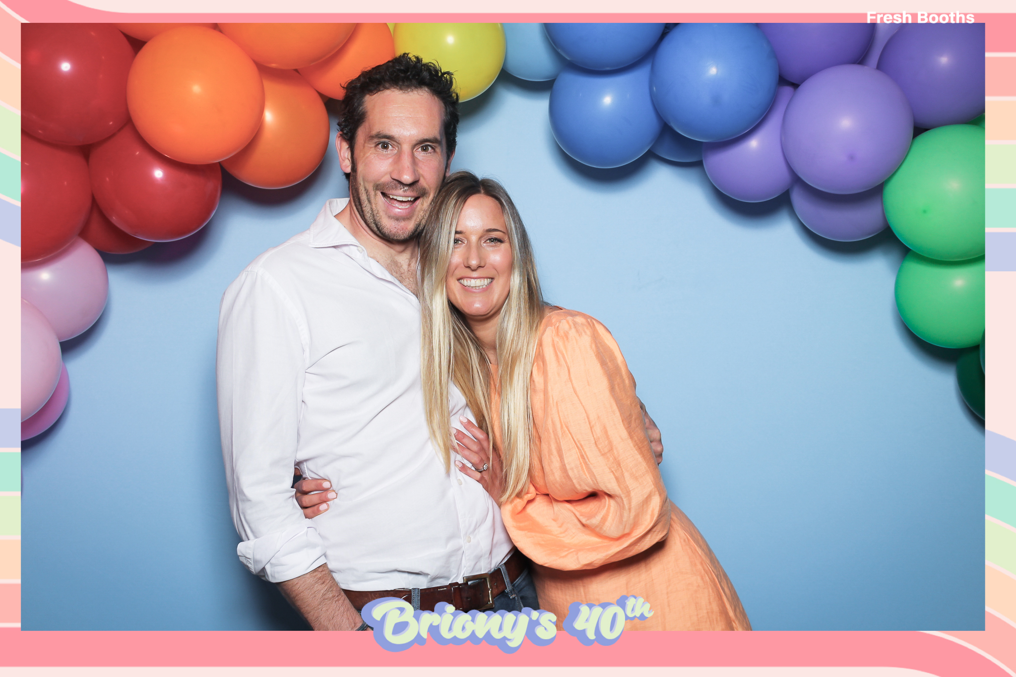 Briony 40th - Classic Open Booth | View more photos from the event at gallery.freshbooths.com/u/FreshBooths/Briony-40th-Classic-Open-Booth