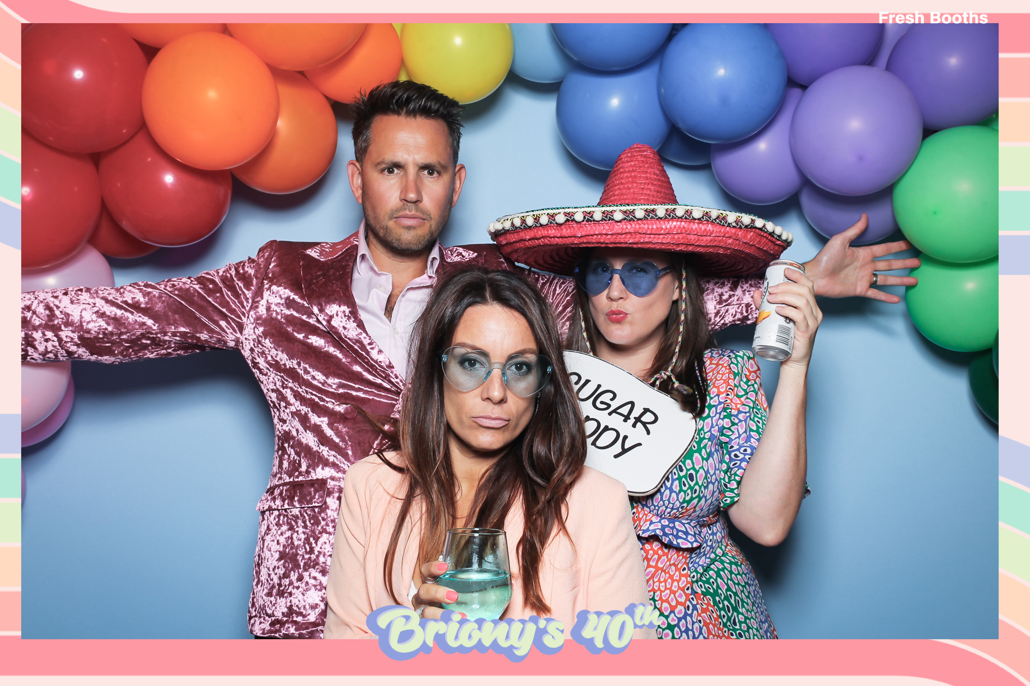Briony 40th - Classic Open Booth | View more photos from the event at gallery.freshbooths.com/u/FreshBooths/Briony-40th-Classic-Open-Booth