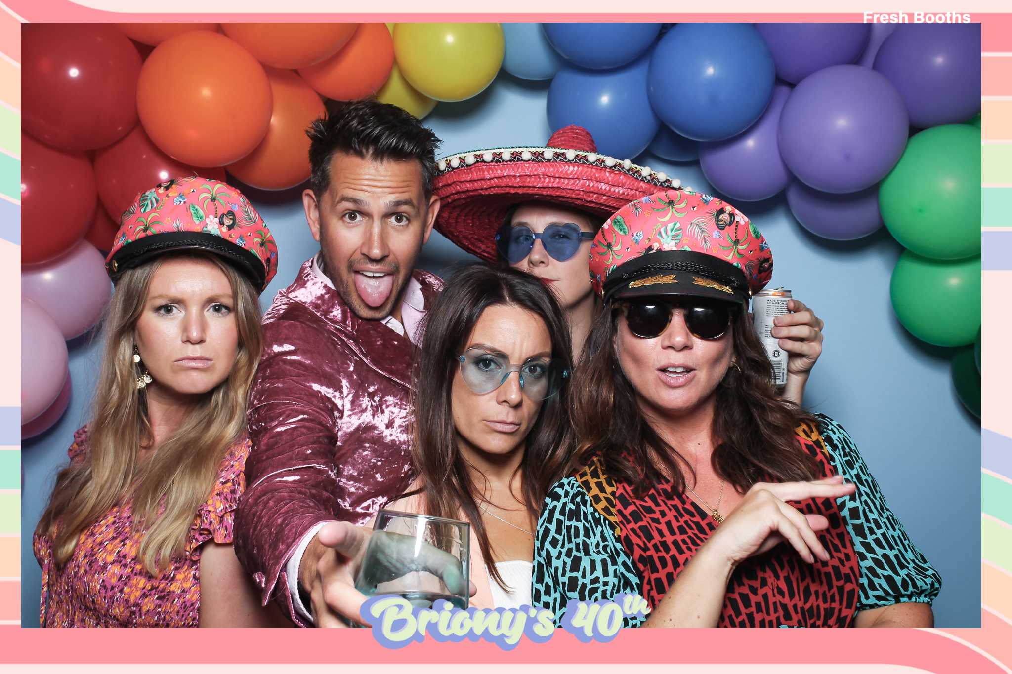 Briony 40th - Classic Open Booth | View more photos from the event at gallery.freshbooths.com/u/FreshBooths/Briony-40th-Classic-Open-Booth