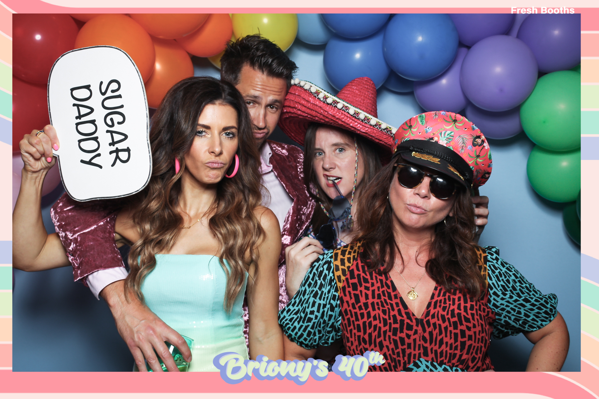 Briony 40th - Classic Open Booth | View more photos from the event at gallery.freshbooths.com/u/FreshBooths/Briony-40th-Classic-Open-Booth