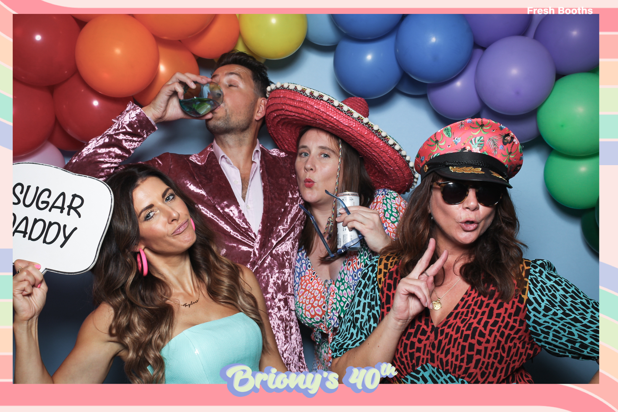 Briony 40th - Classic Open Booth | View more photos from the event at gallery.freshbooths.com/u/FreshBooths/Briony-40th-Classic-Open-Booth