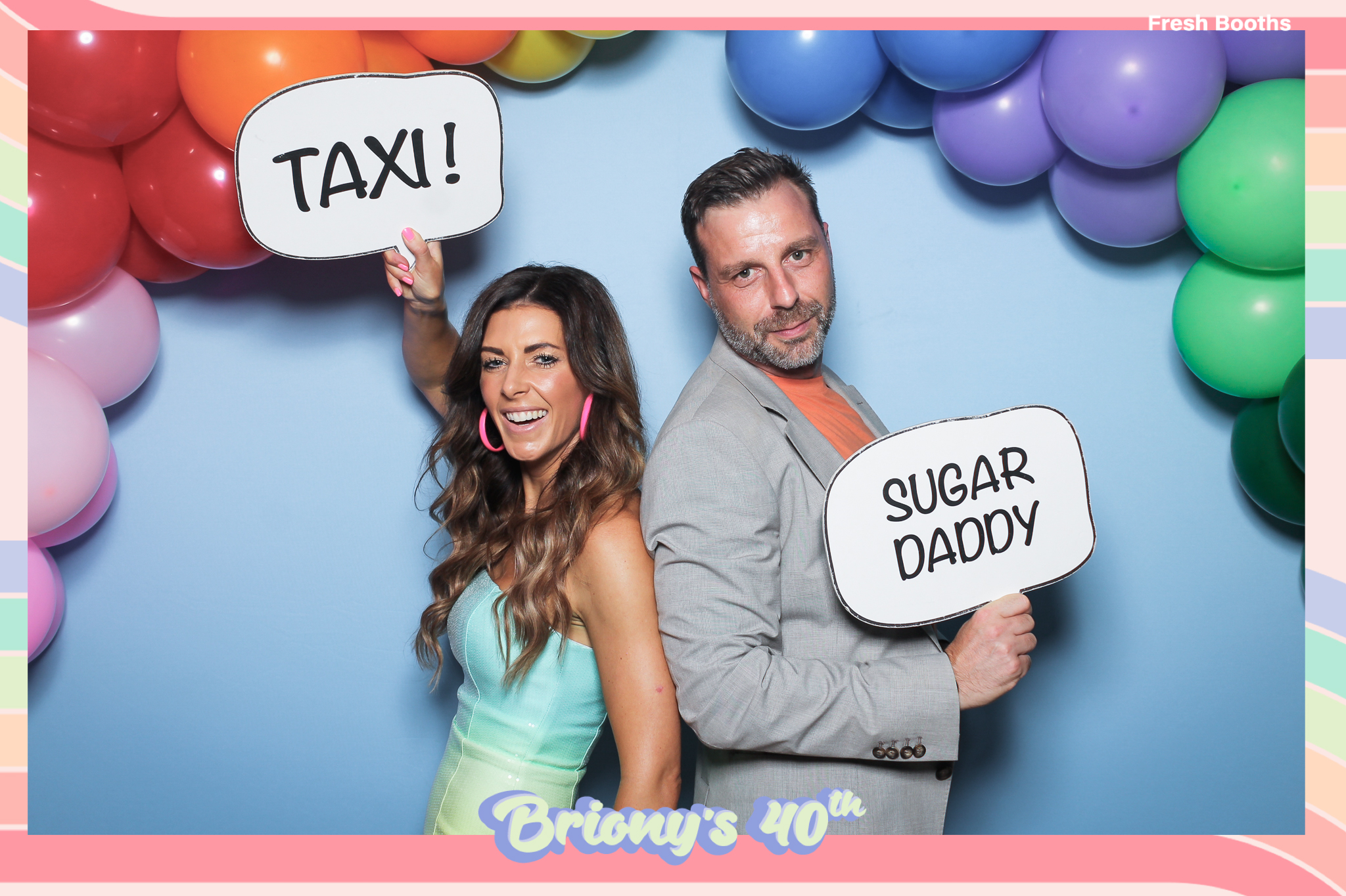Briony 40th - Classic Open Booth | View more photos from the event at gallery.freshbooths.com/u/FreshBooths/Briony-40th-Classic-Open-Booth