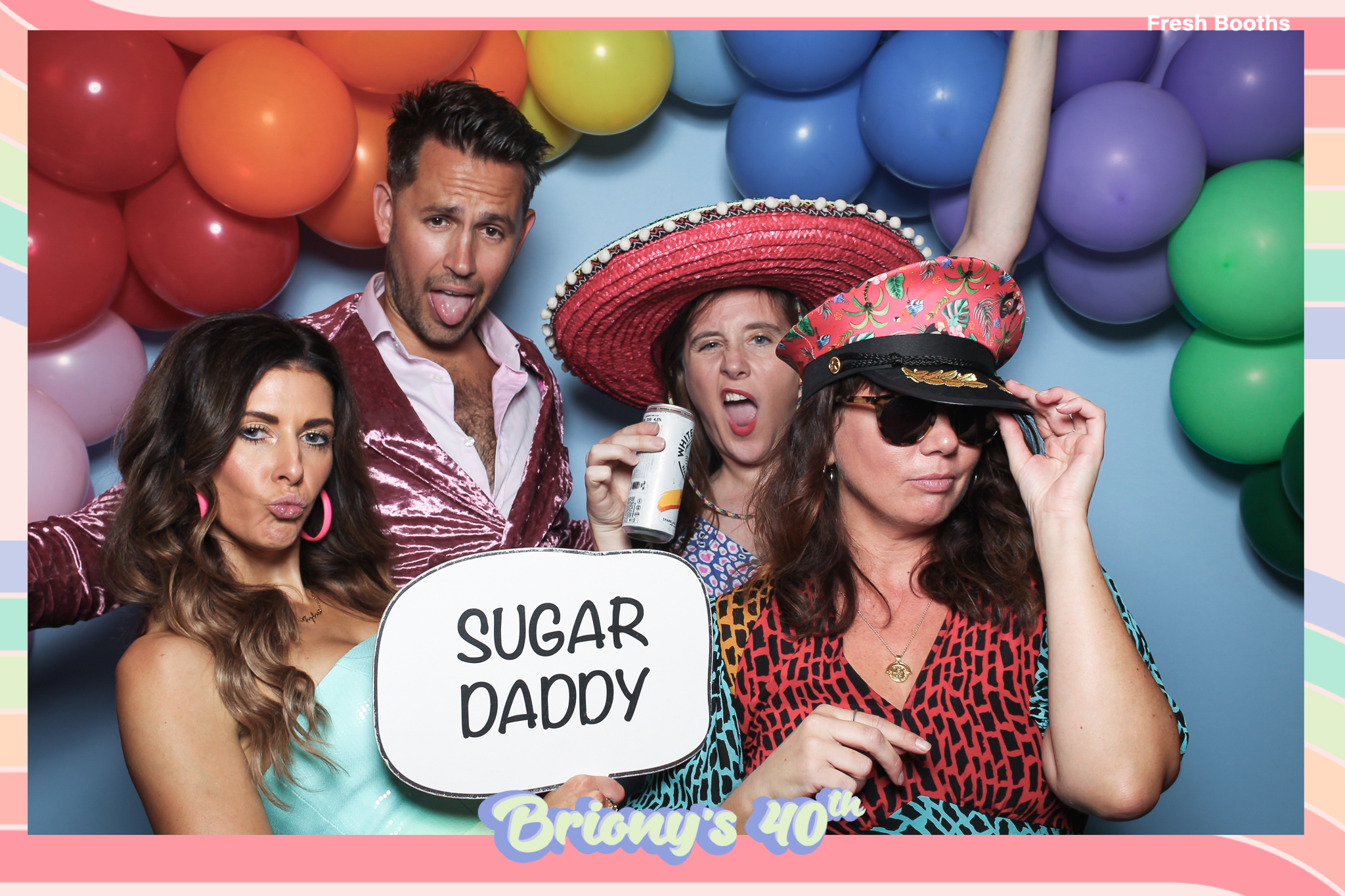 Briony 40th - Classic Open Booth | View more photos from the event at gallery.freshbooths.com/u/FreshBooths/Briony-40th-Classic-Open-Booth