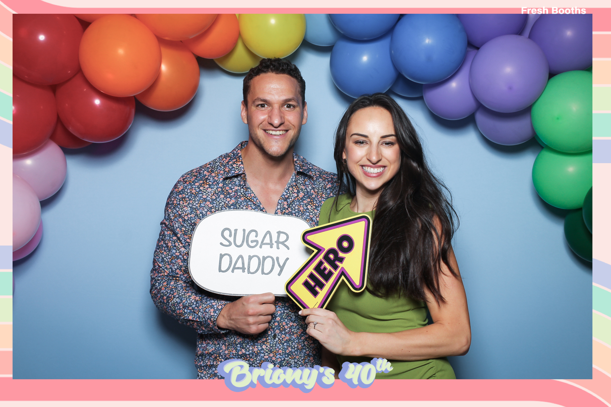 Briony 40th - Classic Open Booth | View more photos from the event at gallery.freshbooths.com/u/FreshBooths/Briony-40th-Classic-Open-Booth