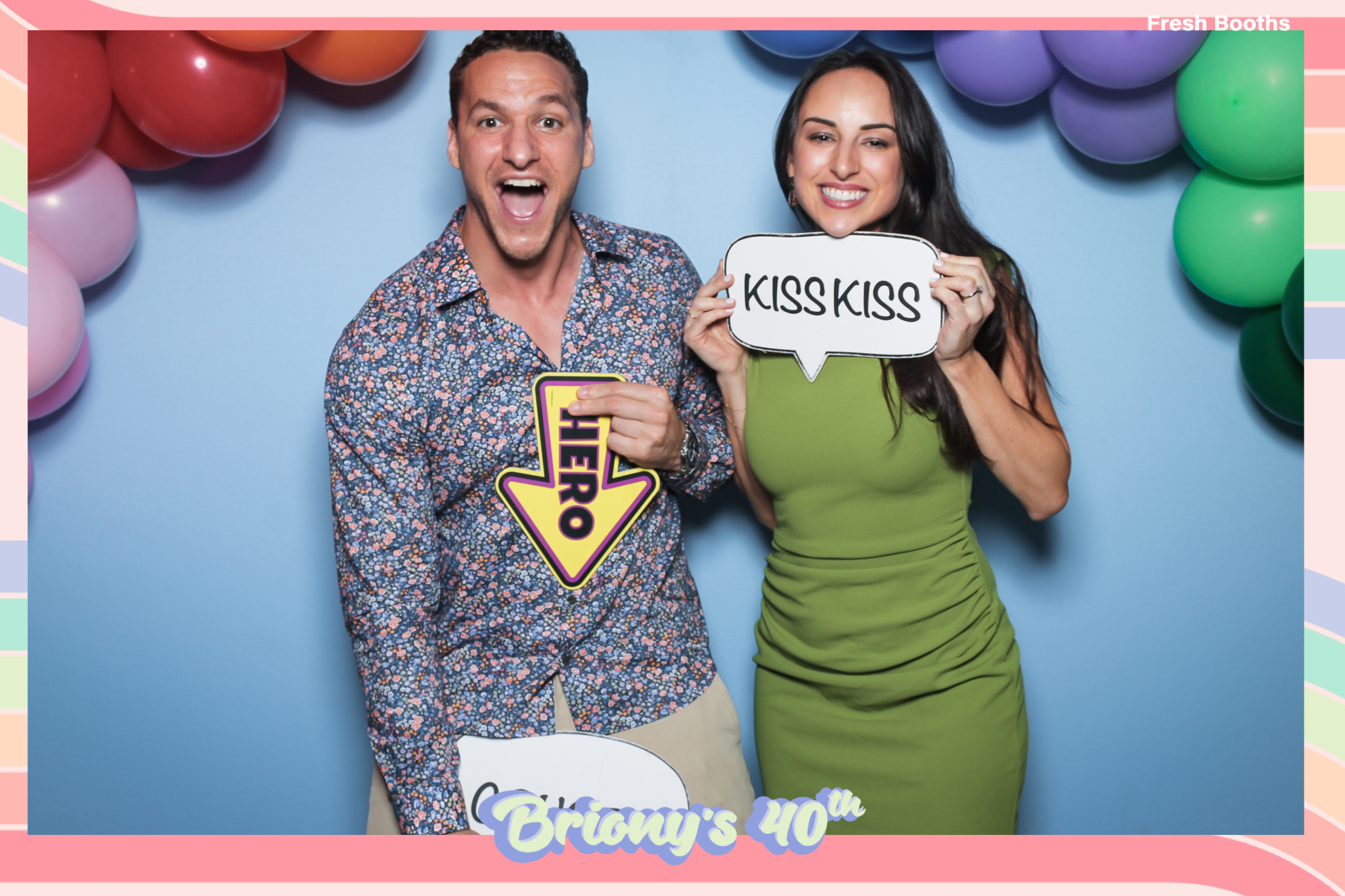 Briony 40th - Classic Open Booth | View more photos from the event at gallery.freshbooths.com/u/FreshBooths/Briony-40th-Classic-Open-Booth