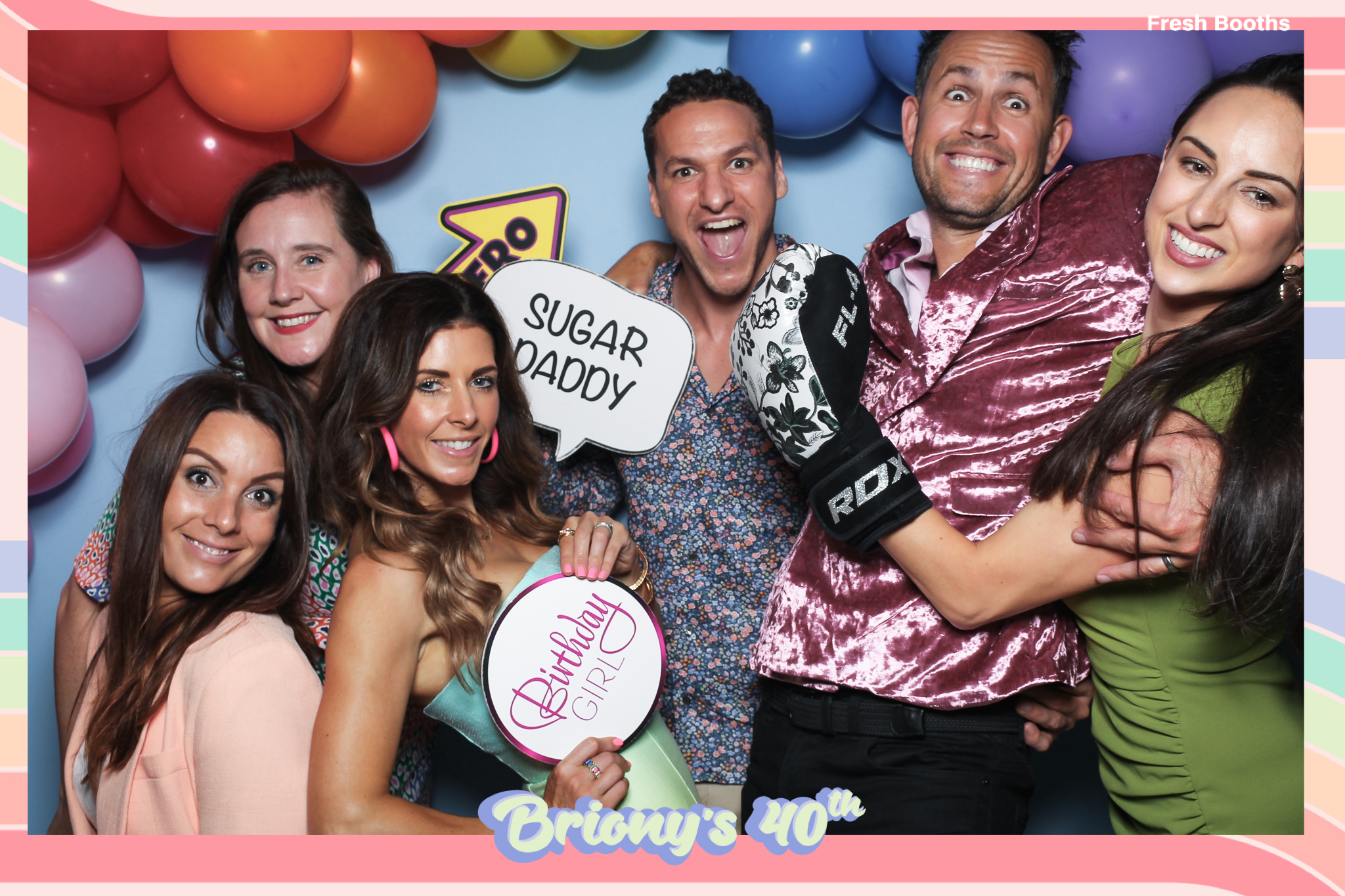 Briony 40th - Classic Open Booth | View more photos from the event at gallery.freshbooths.com/u/FreshBooths/Briony-40th-Classic-Open-Booth