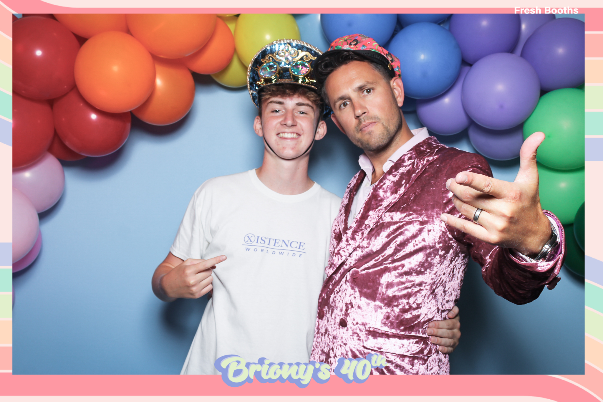 Briony 40th - Classic Open Booth | View more photos from the event at gallery.freshbooths.com/u/FreshBooths/Briony-40th-Classic-Open-Booth