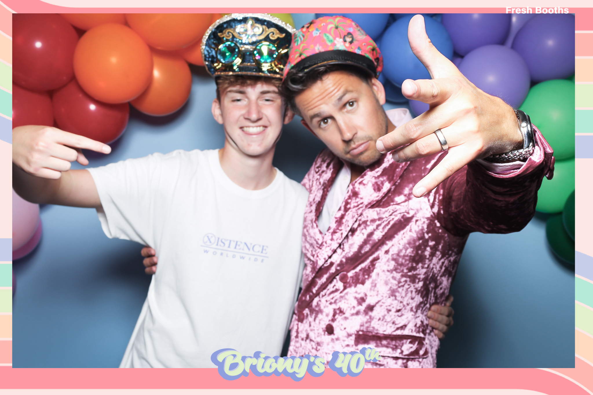 Briony 40th - Classic Open Booth | View more photos from the event at gallery.freshbooths.com/u/FreshBooths/Briony-40th-Classic-Open-Booth