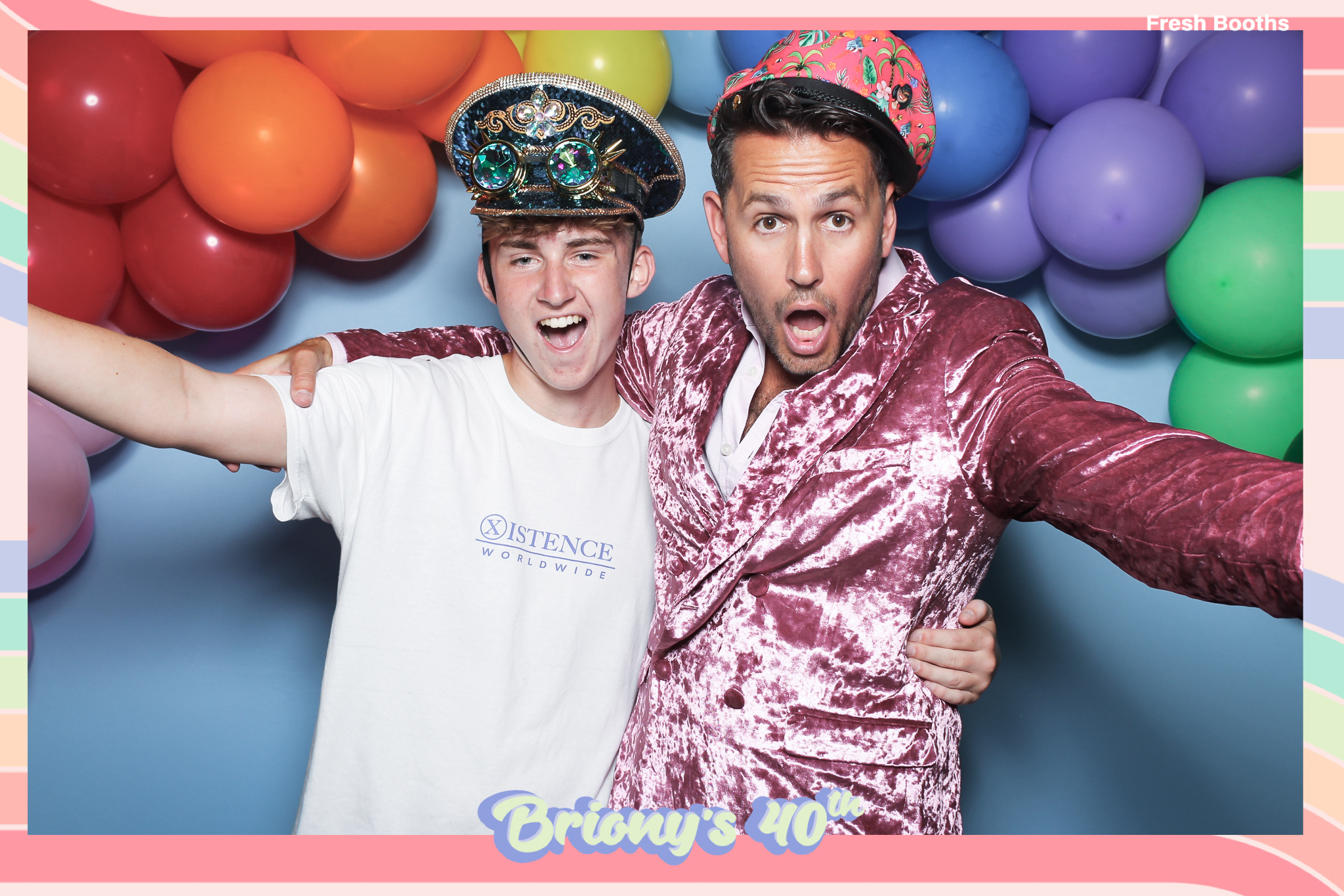 Briony 40th - Classic Open Booth | View more photos from the event at gallery.freshbooths.com/u/FreshBooths/Briony-40th-Classic-Open-Booth