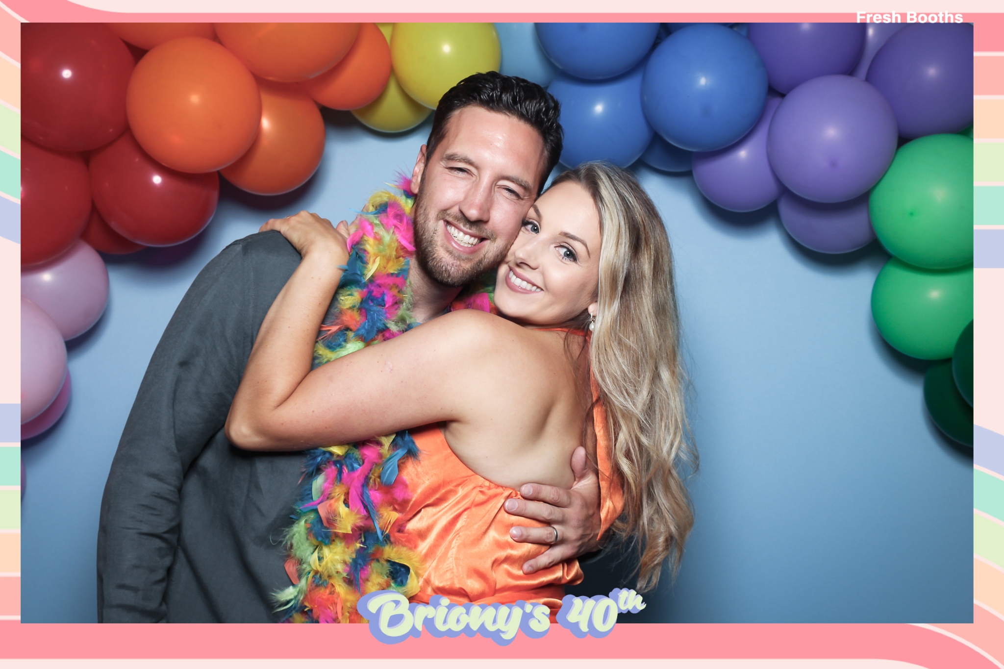 Briony 40th - Classic Open Booth | View more photos from the event at gallery.freshbooths.com/u/FreshBooths/Briony-40th-Classic-Open-Booth
