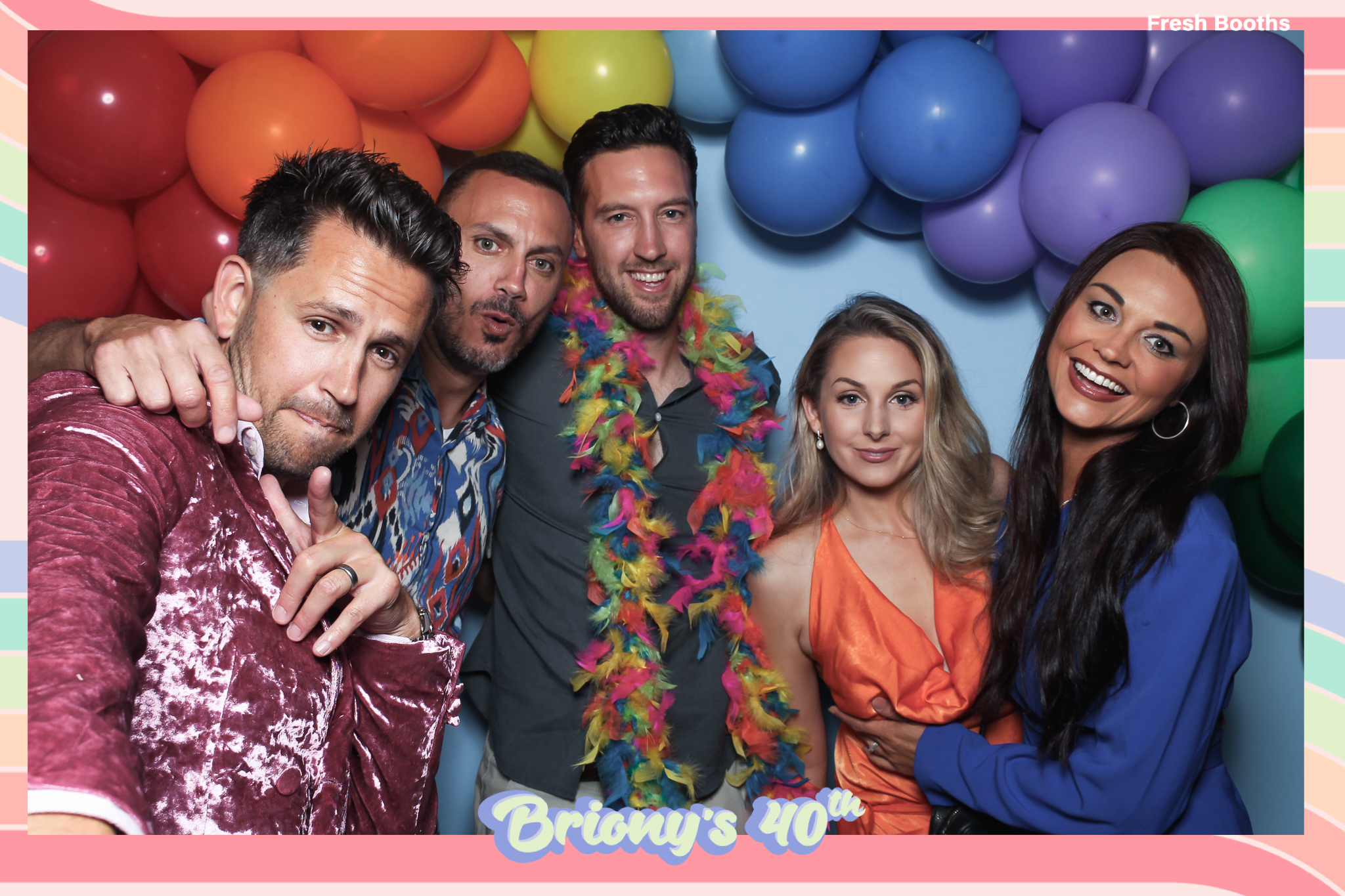 Briony 40th - Classic Open Booth | View more photos from the event at gallery.freshbooths.com/u/FreshBooths/Briony-40th-Classic-Open-Booth