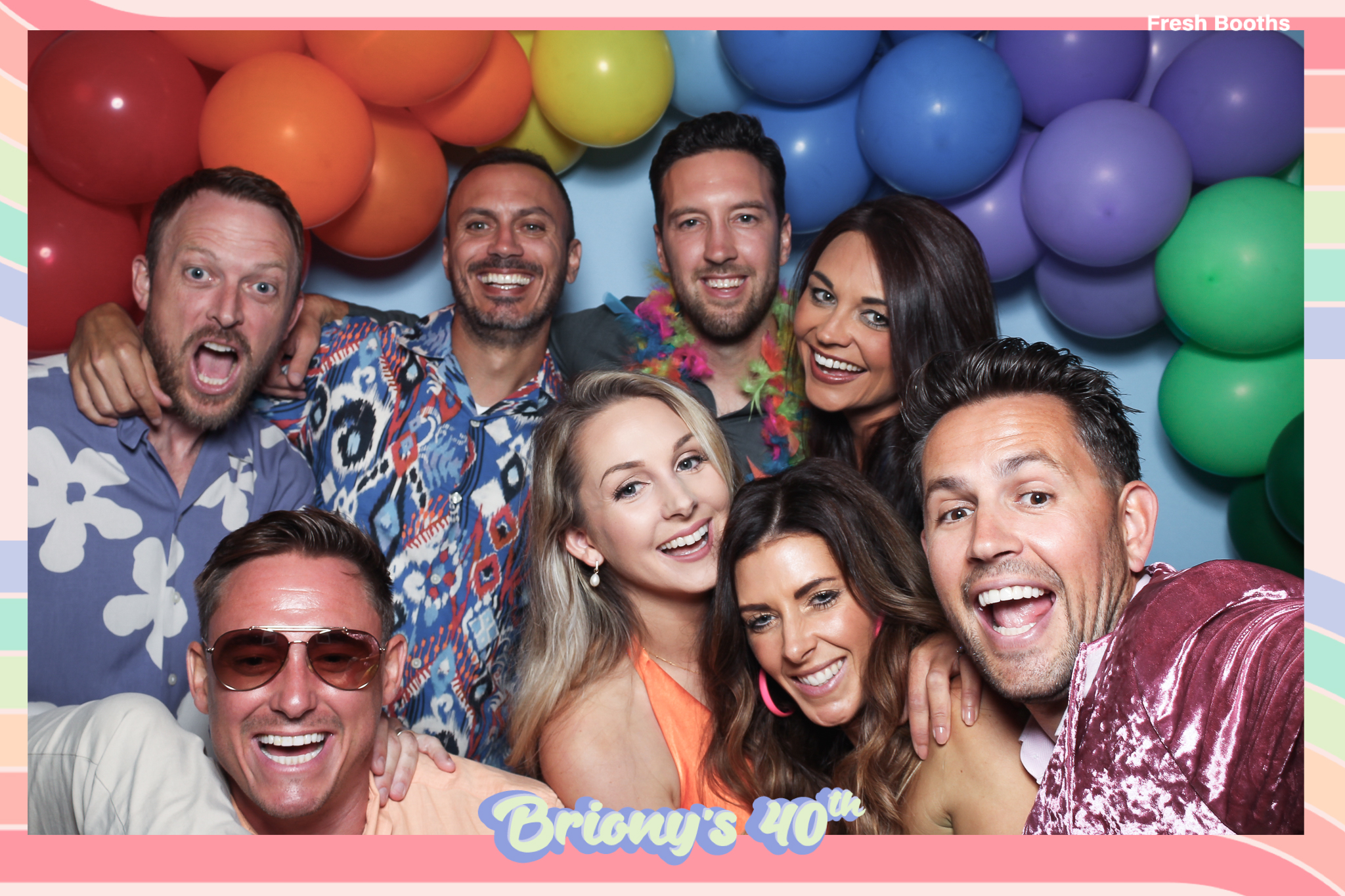 Briony 40th - Classic Open Booth | View more photos from the event at gallery.freshbooths.com/u/FreshBooths/Briony-40th-Classic-Open-Booth